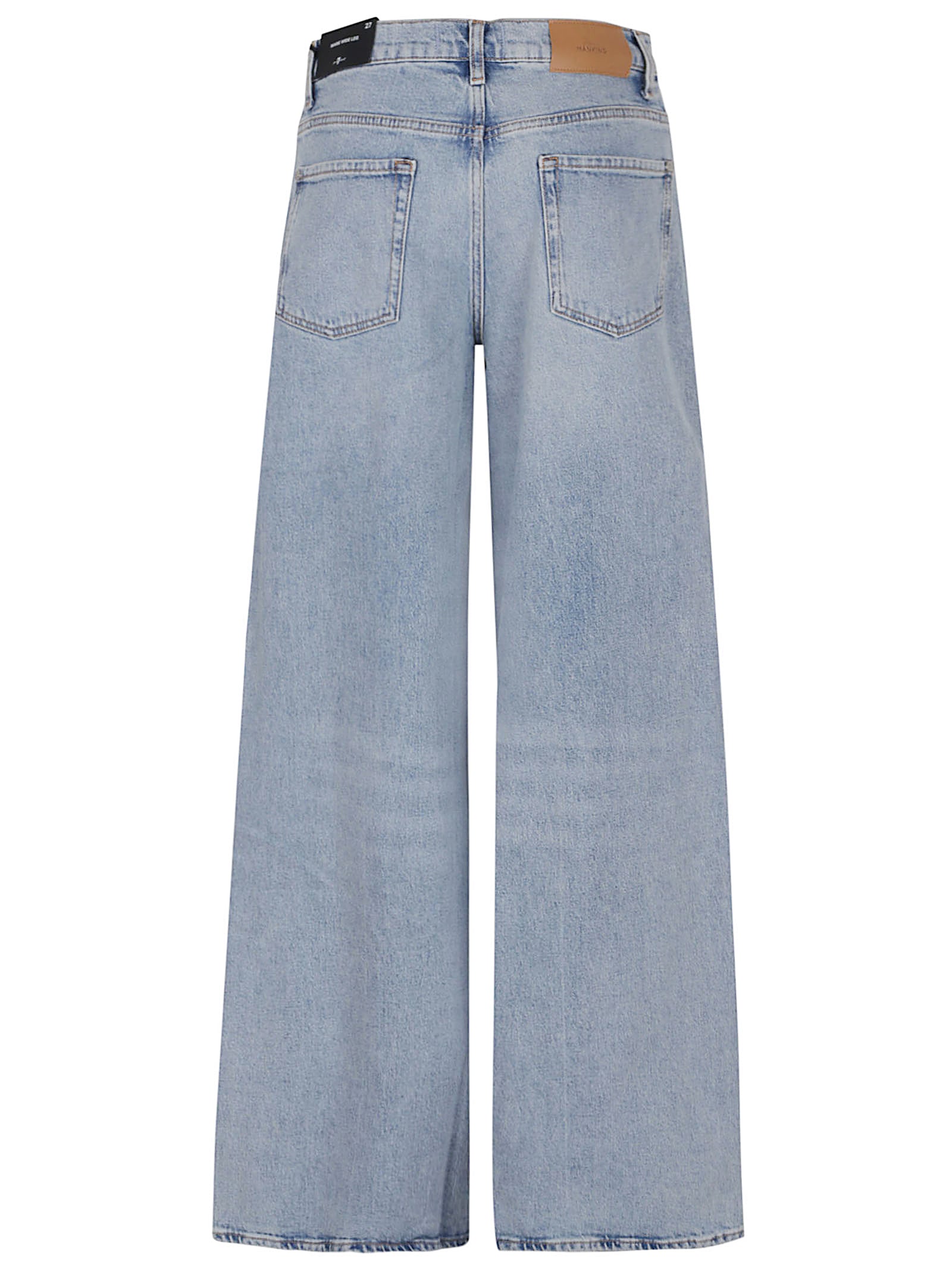 7 FOR ALL MANKIND High-Waisted Relaxed Fit Denim Jeans
