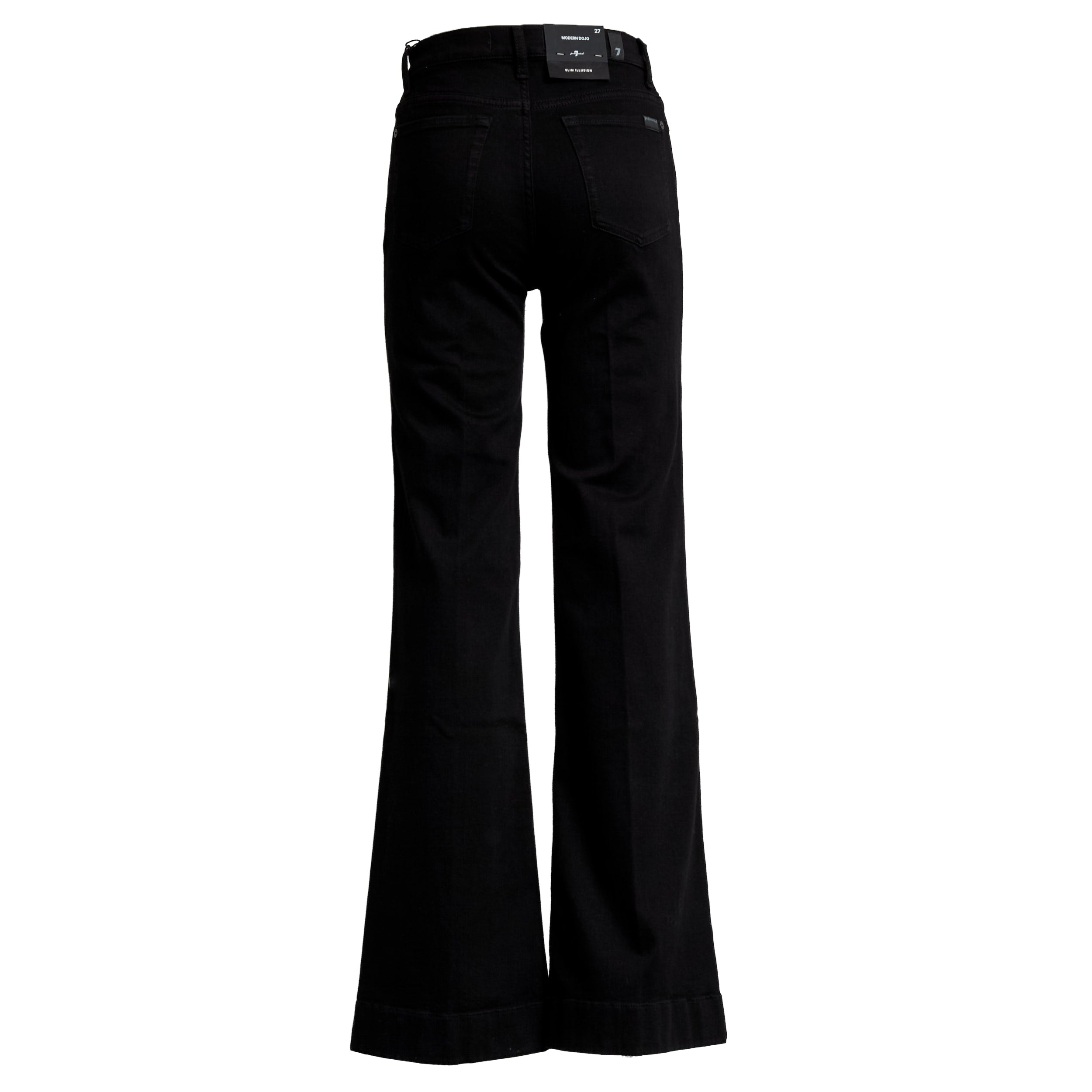 7 FOR ALL MANKIND High-Waisted Flare Jeans with Slim Illusion - 32" Inseam