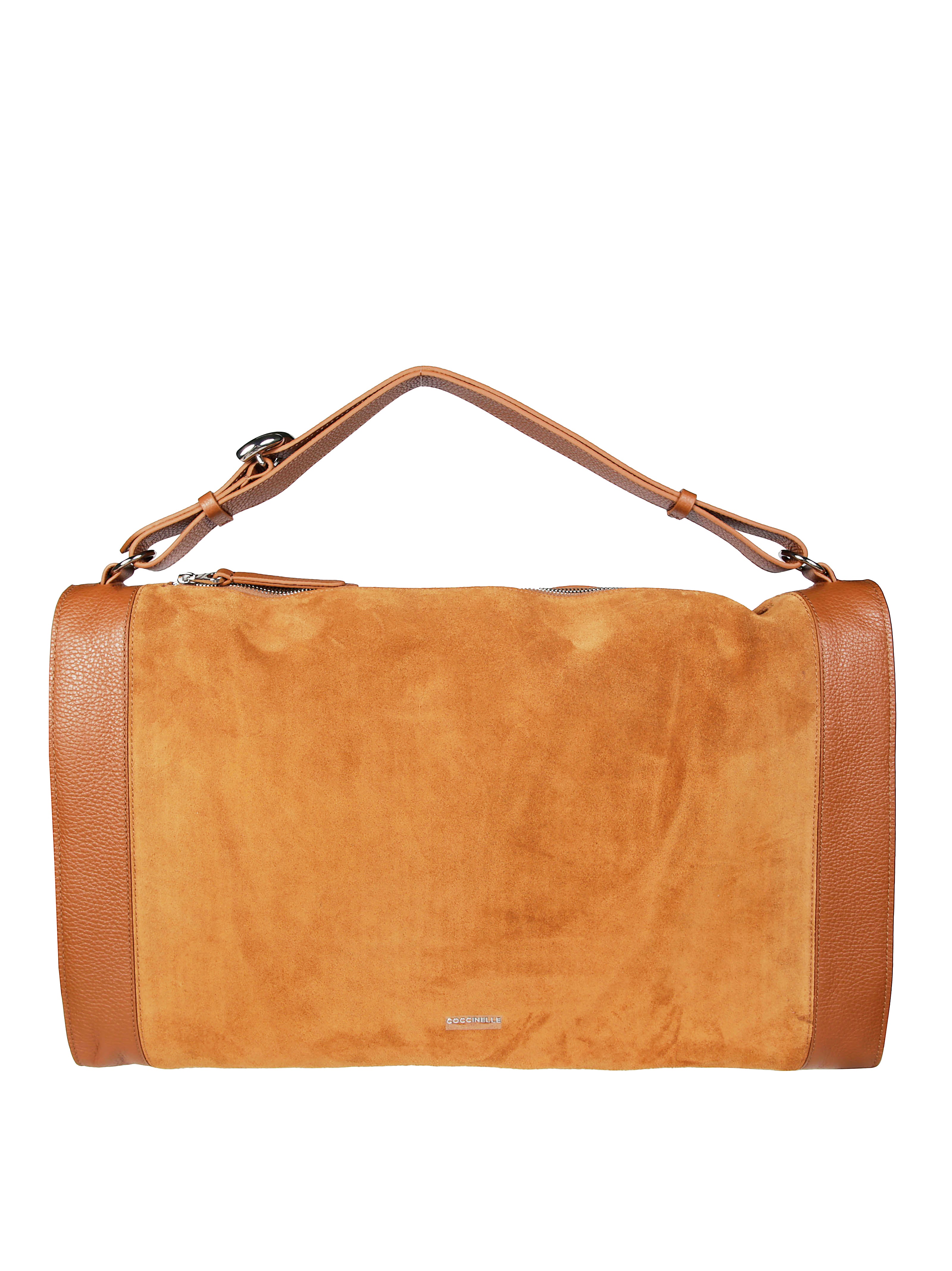 COCCINELLE Mini Suede Shoulder Bag for Men