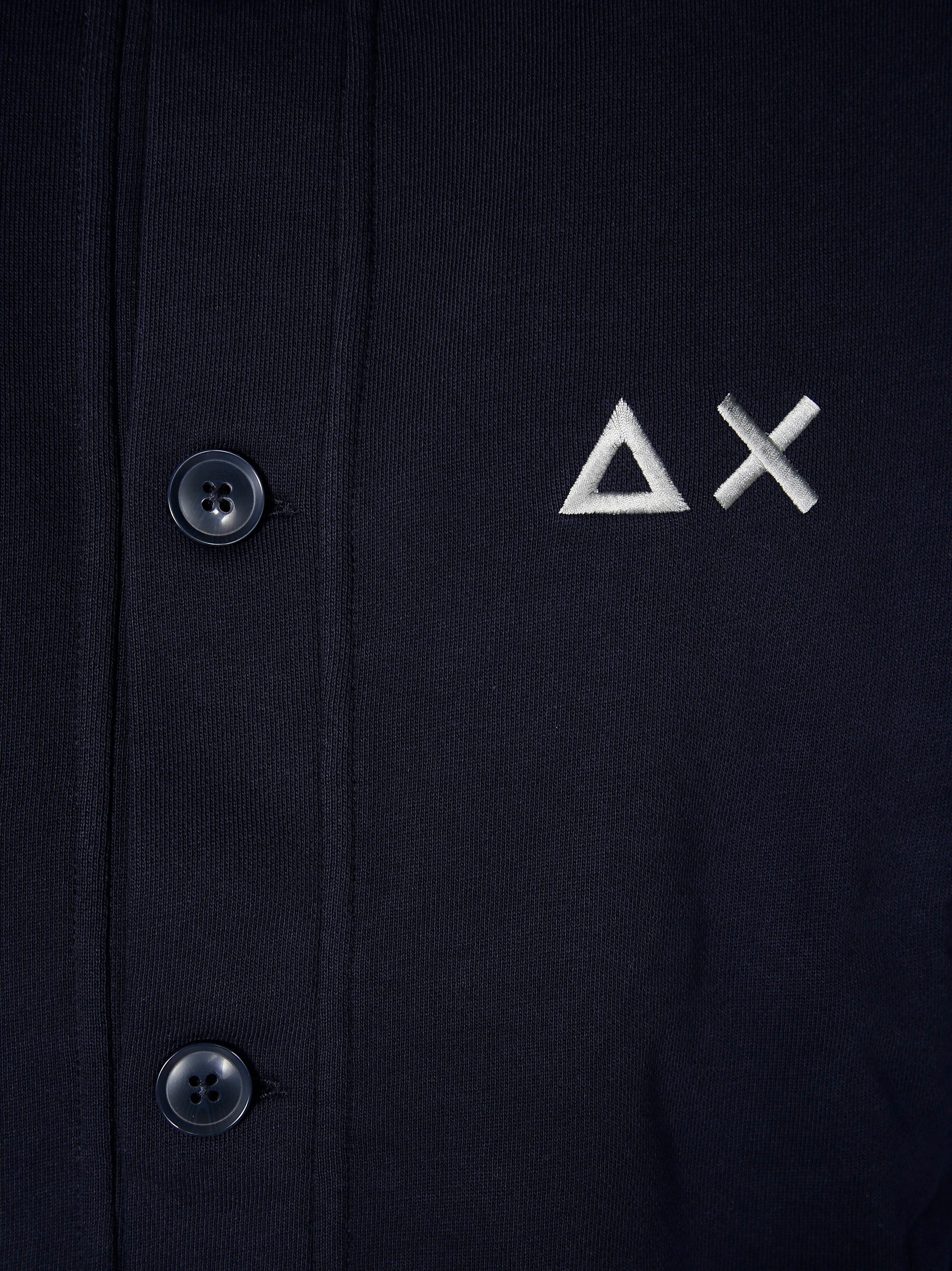 SUN 68 Basic Buttoned Cardigan for Women - FW25 Collection