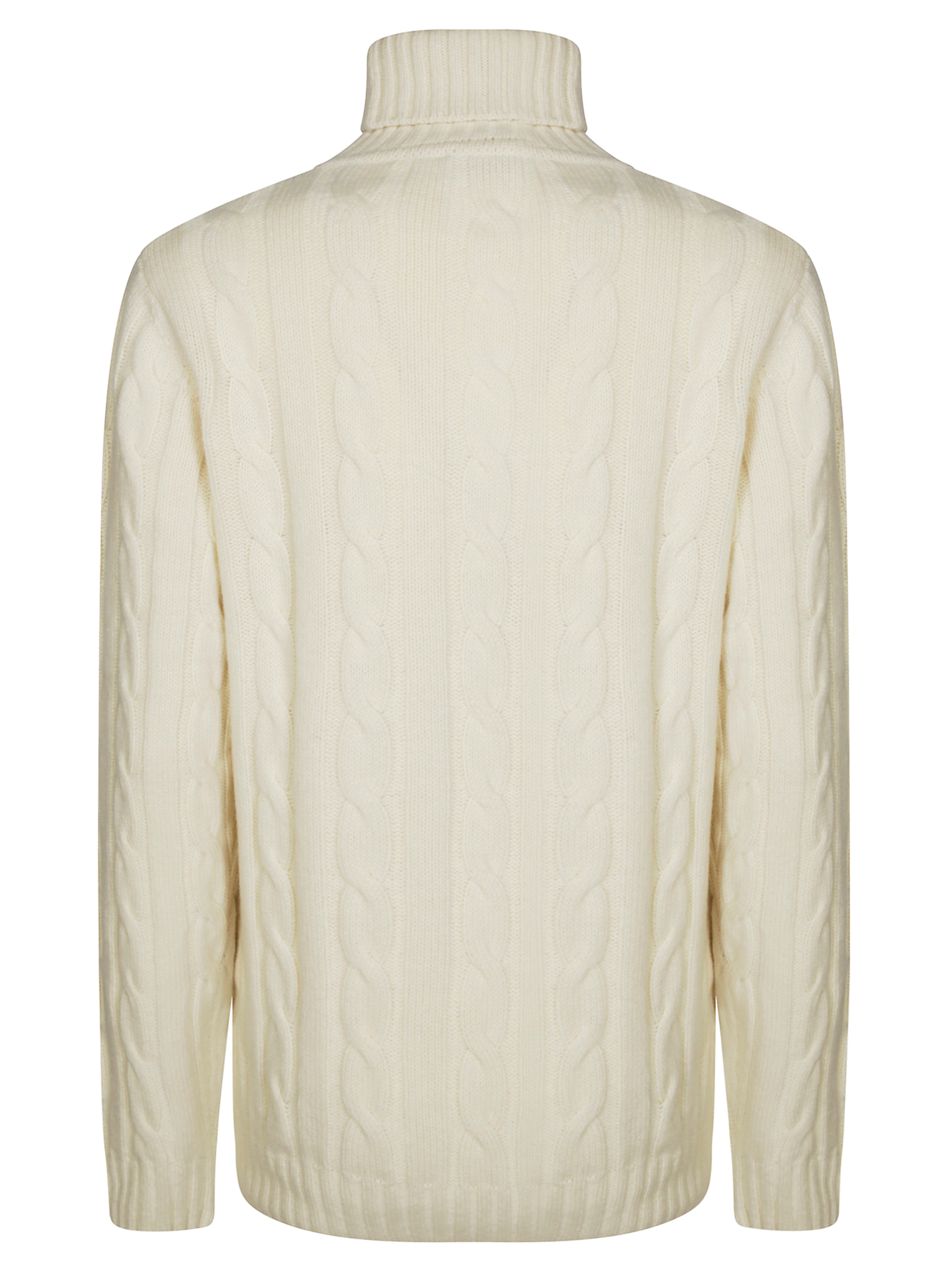 DANIELE FIESOLI Women’s Cozy Turtleneck Sweater with Braided Texture