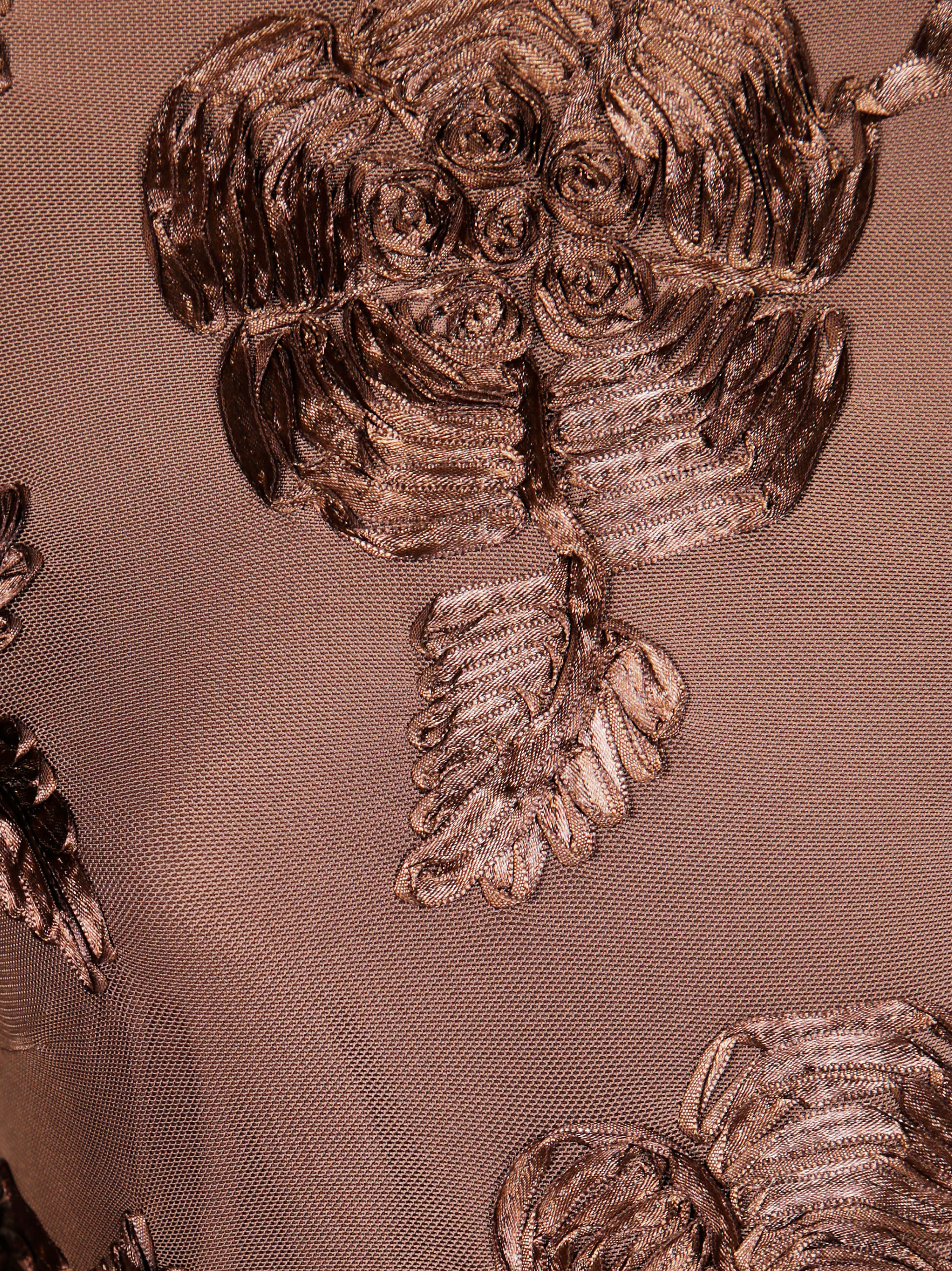 ROTATE Men's Mini Flower Mesh Dress