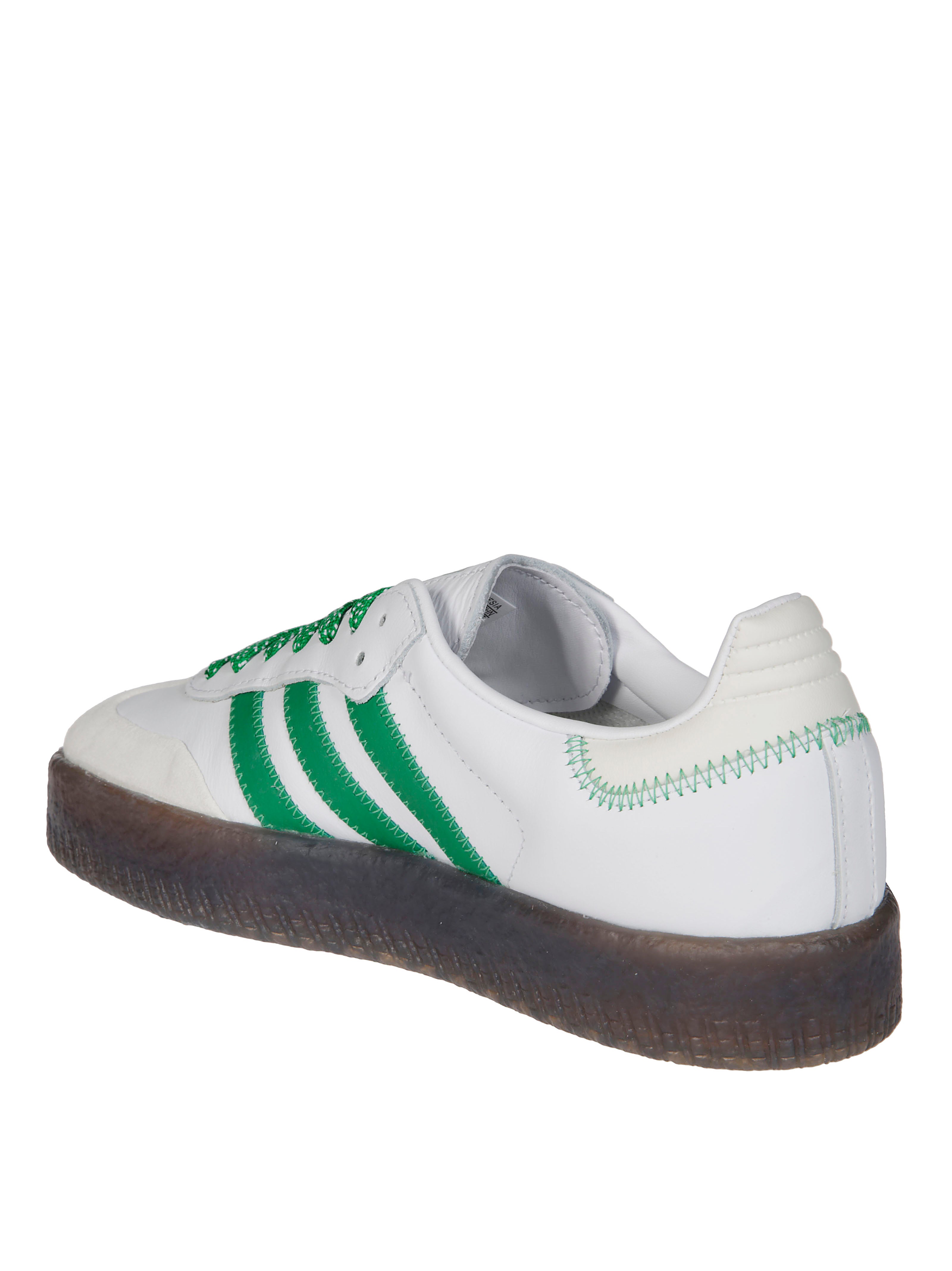 ADIDAS Sleek Sneakers with Green Logo Detail
