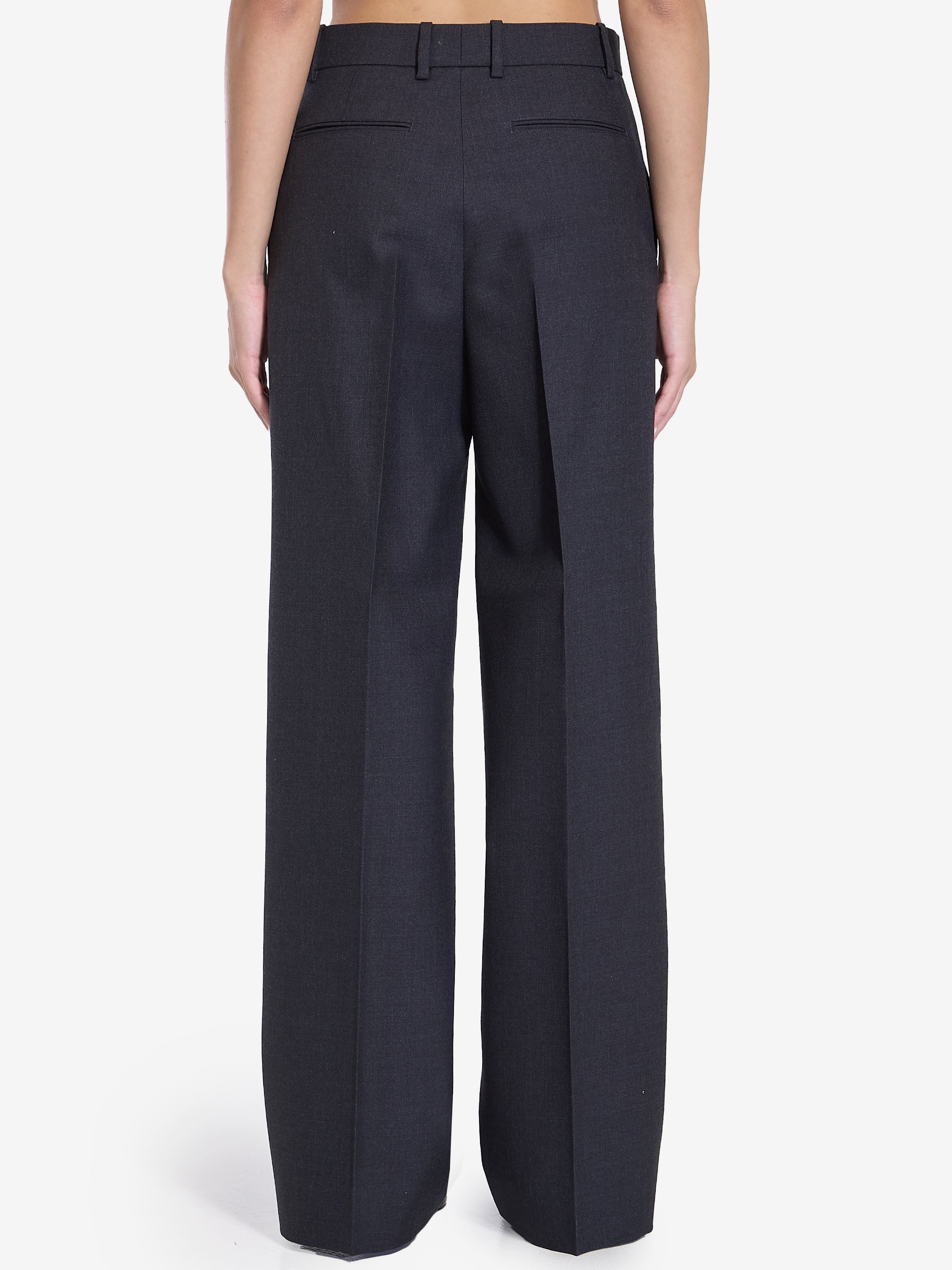 GUCCI Wide-Leg Wool Pants for Women - FW24 Collection
