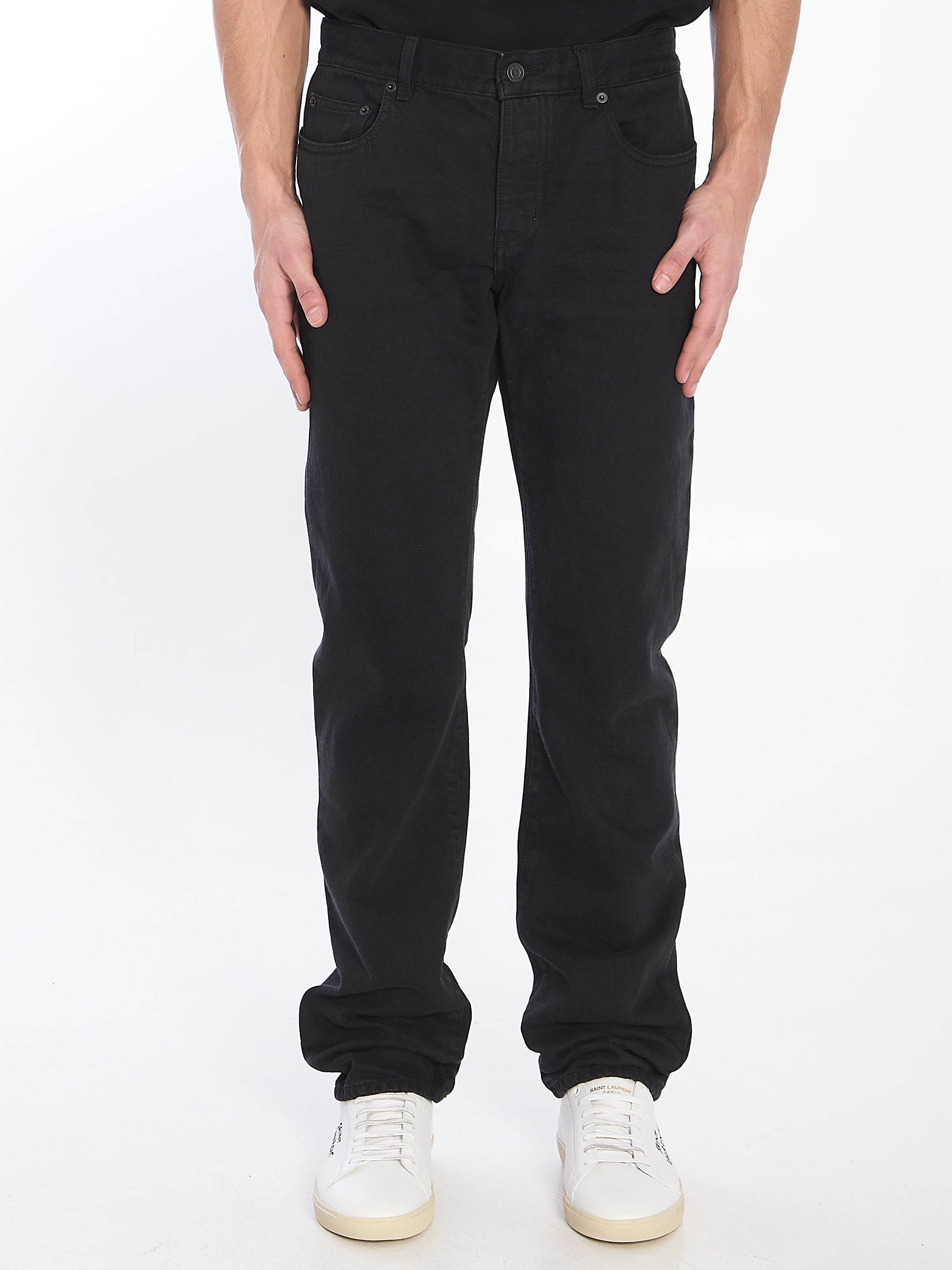 SAINT LAURENT Slim-Fit Medium-Rise Jeans - Size US 32