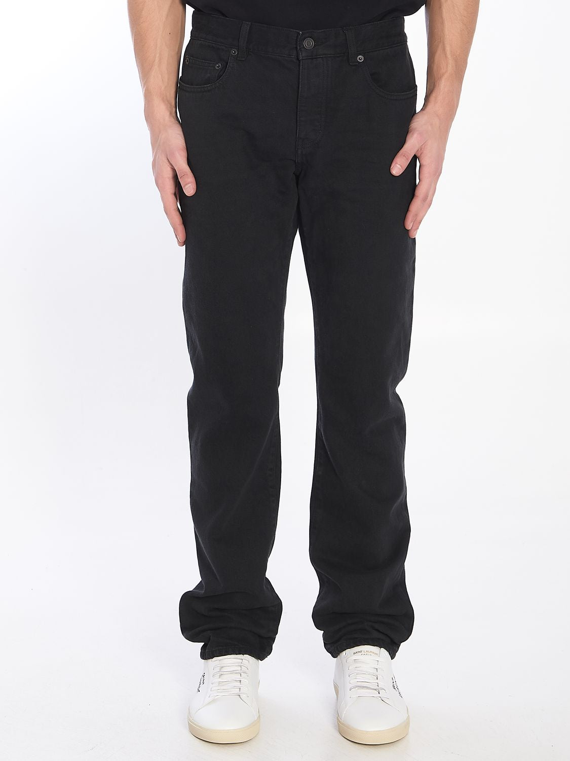 SAINT LAURENT Slim-Fit Medium-Rise Jeans - Size US 32