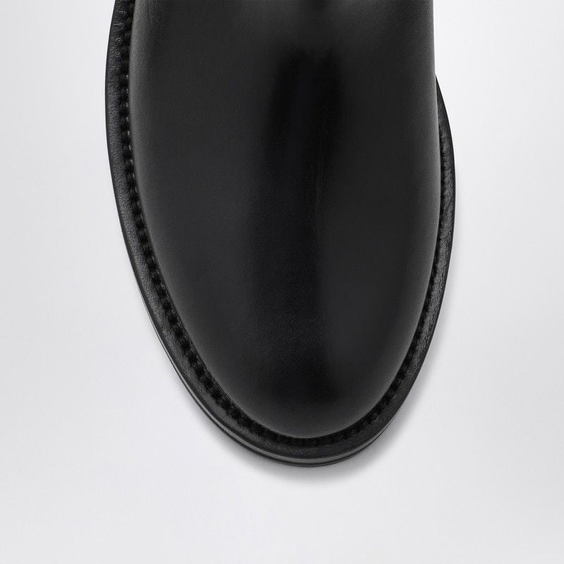 SAINT LAURENT Leather River Boots for Women