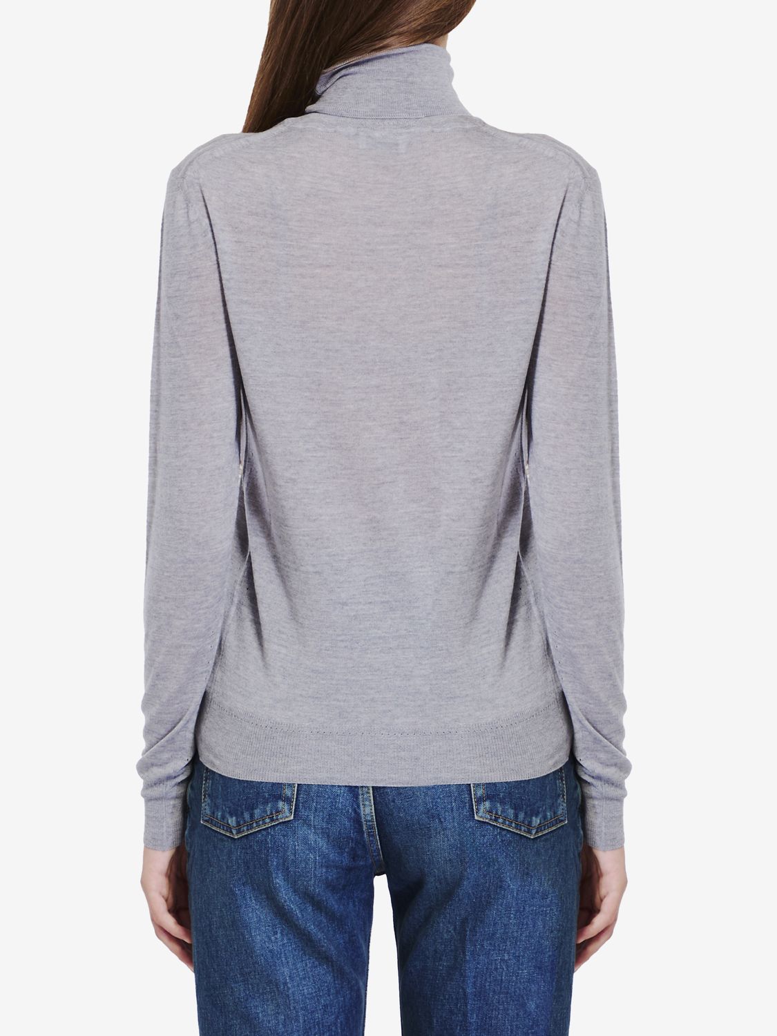 SAINT LAURENT Wool Turtleneck Sweater for Women - Relaxed Fit