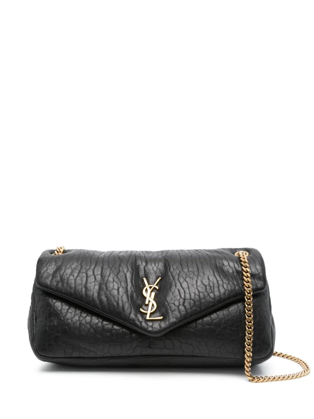 SAINT LAURENT Pouch Handbag Mini with Logo Detail