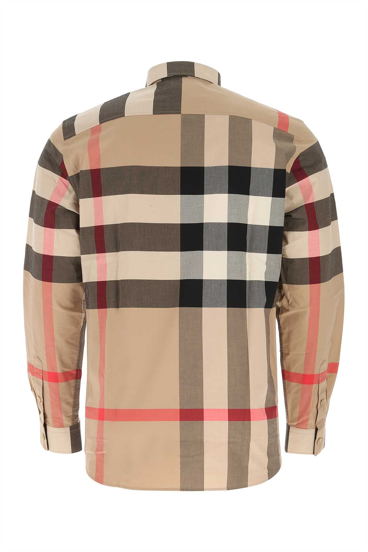 BURBERRY Checked Poplin Shirt for Men