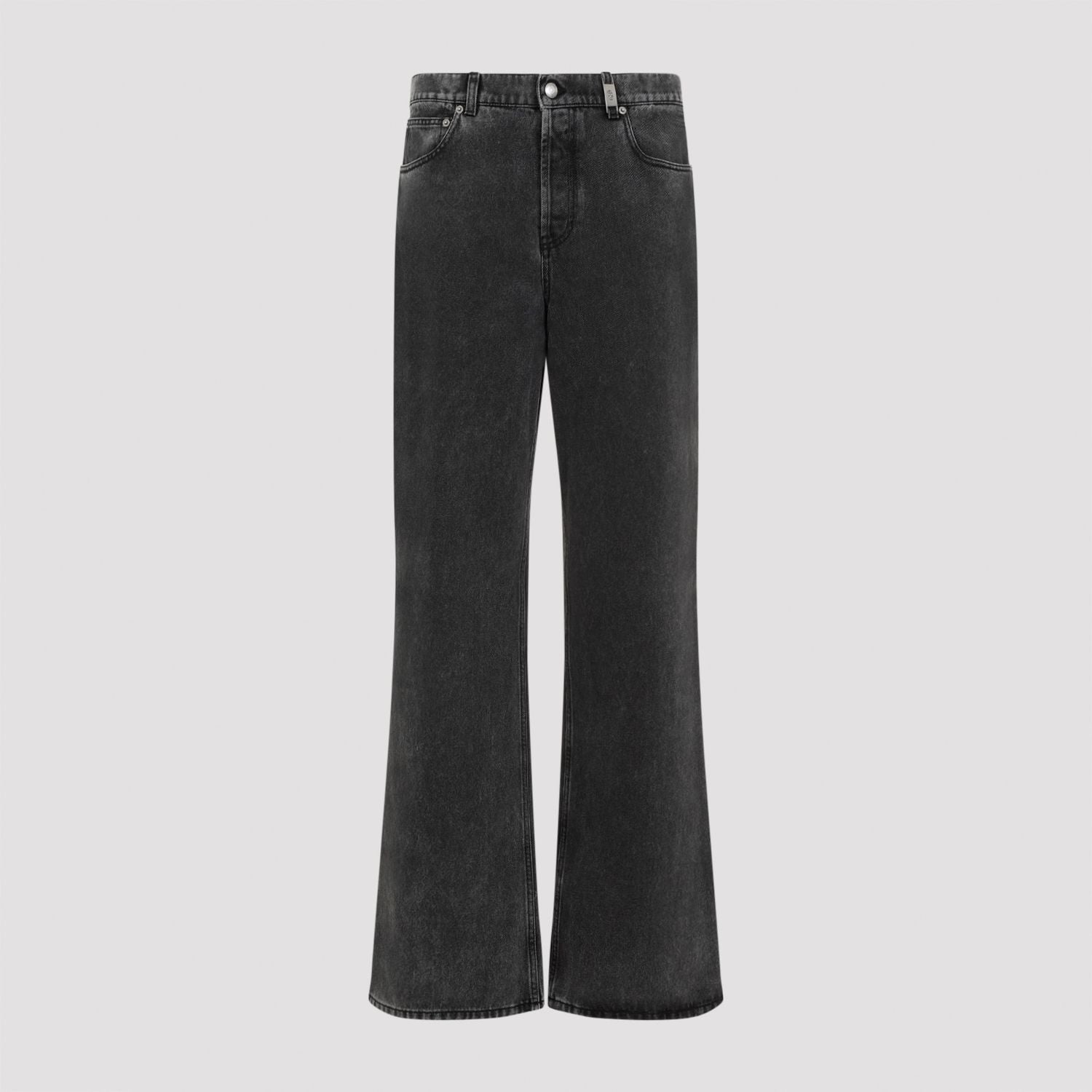 ALEXANDER MCQUEEN Low Rise Baggy Jeans for Men - FW24 Collection