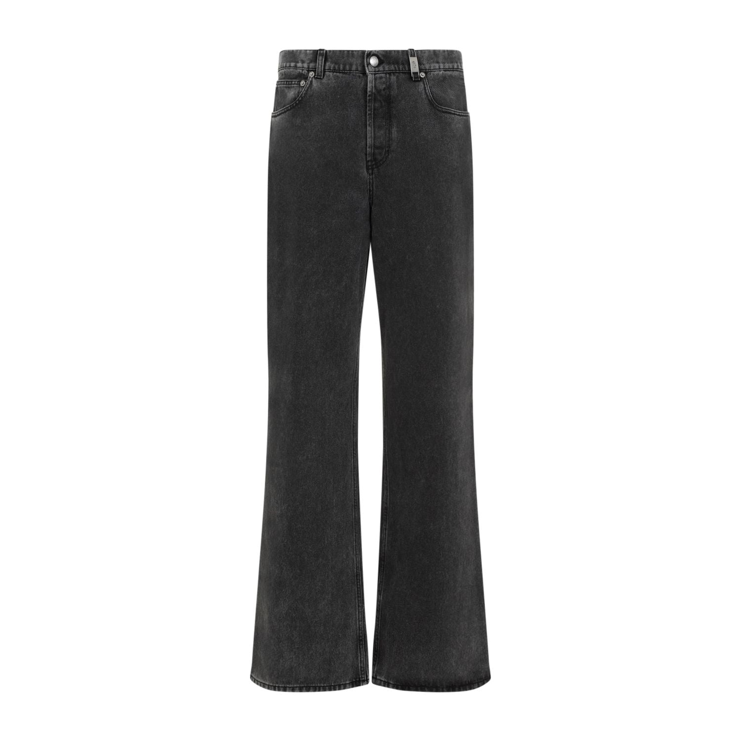 ALEXANDER MCQUEEN Low Rise Baggy Jeans for Men - FW24 Collection