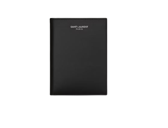SAINT LAURENT Mini Leather Wallet for Men
