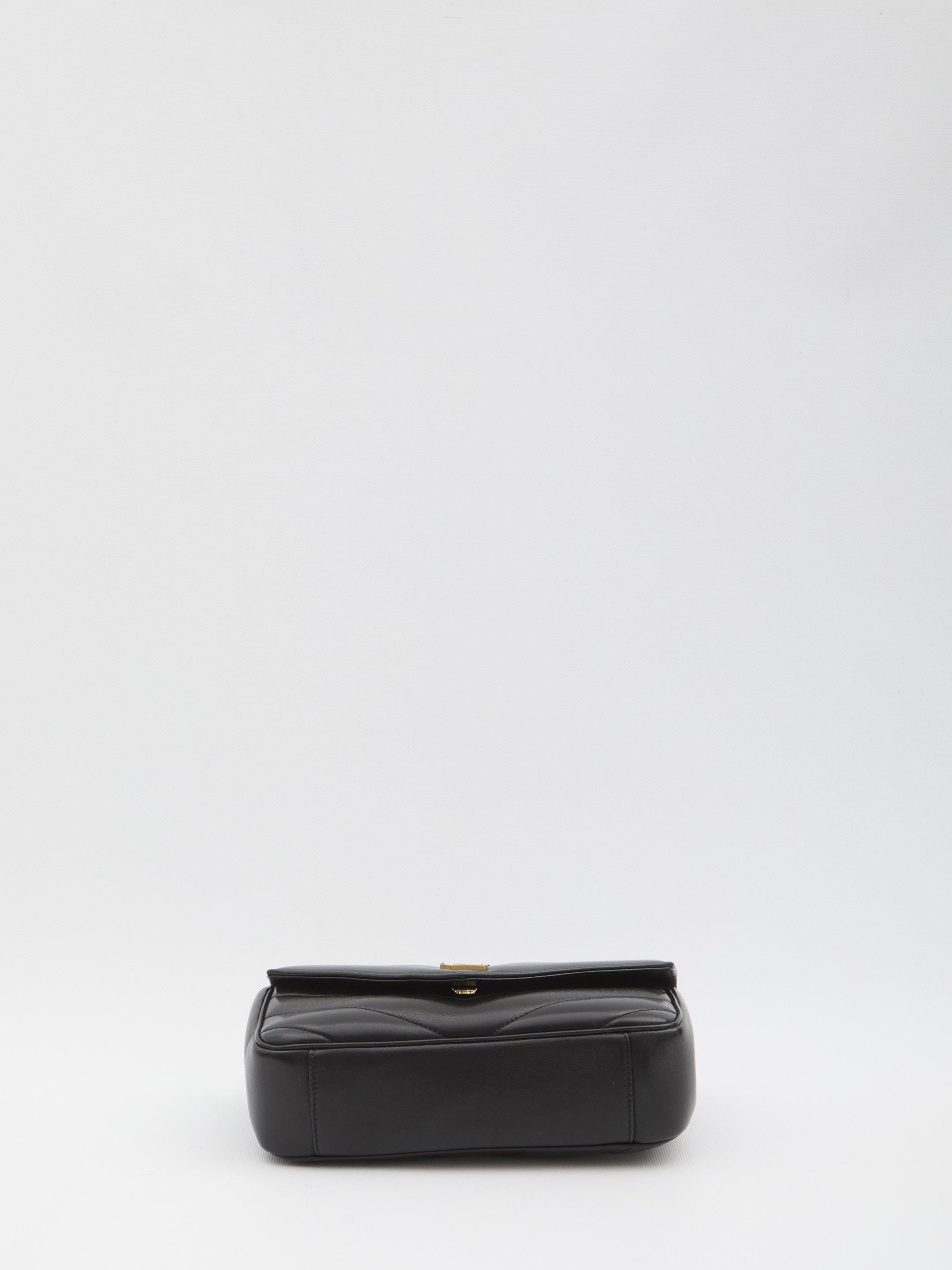SAINT LAURENT Lamb Skin Shoulder Handbag