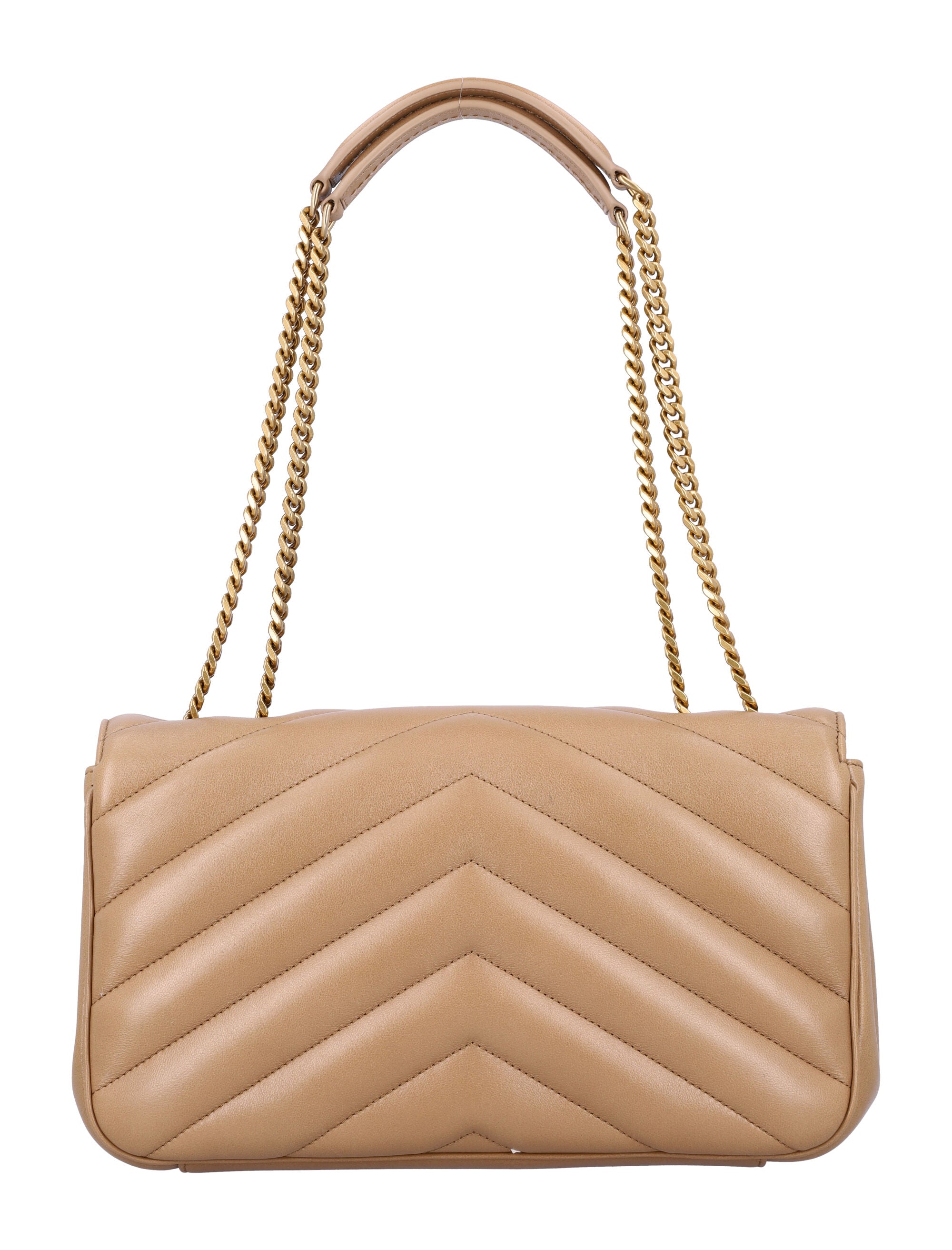 SAINT LAURENT Medium Quilted Shoulder Handbag