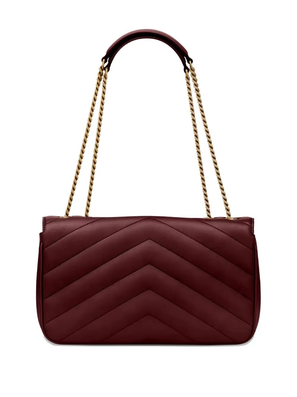 SAINT LAURENT Lambskin Shoulder Handbag - Sophisticated Style