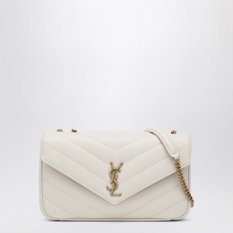 SAINT LAURENT Medium Loulou Soft Leather Handbag