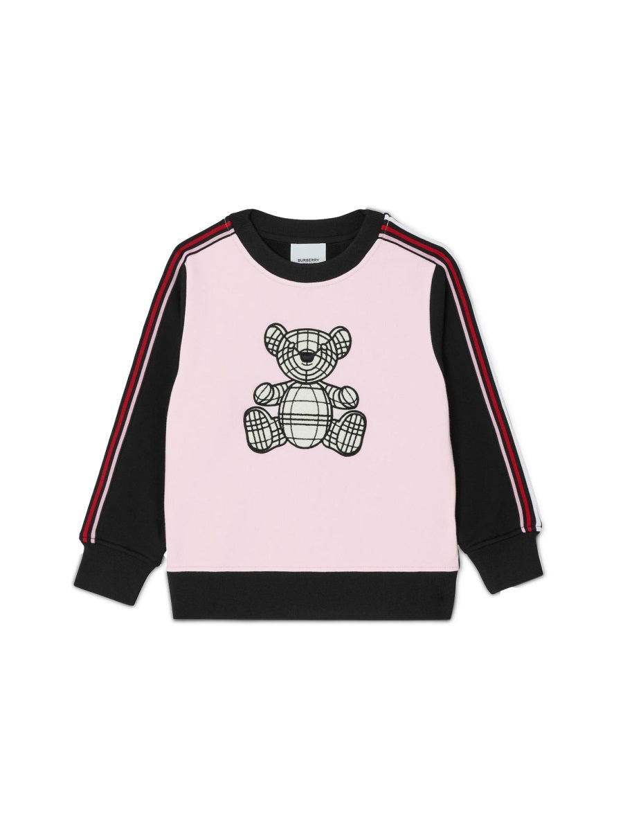 BURBERRY Mini Talbot Bear Crewneck Sweater for Girls