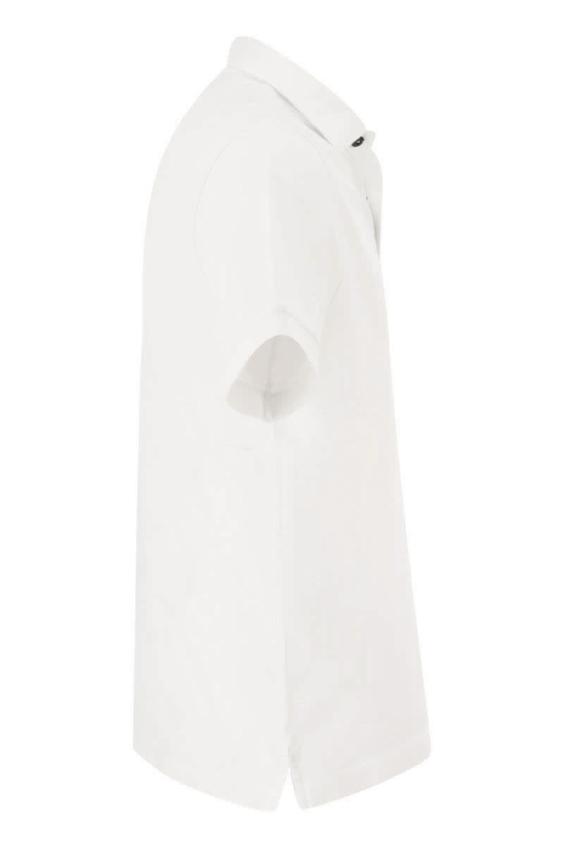 STONE ISLAND Slim Fit Cotton Polo Shirt