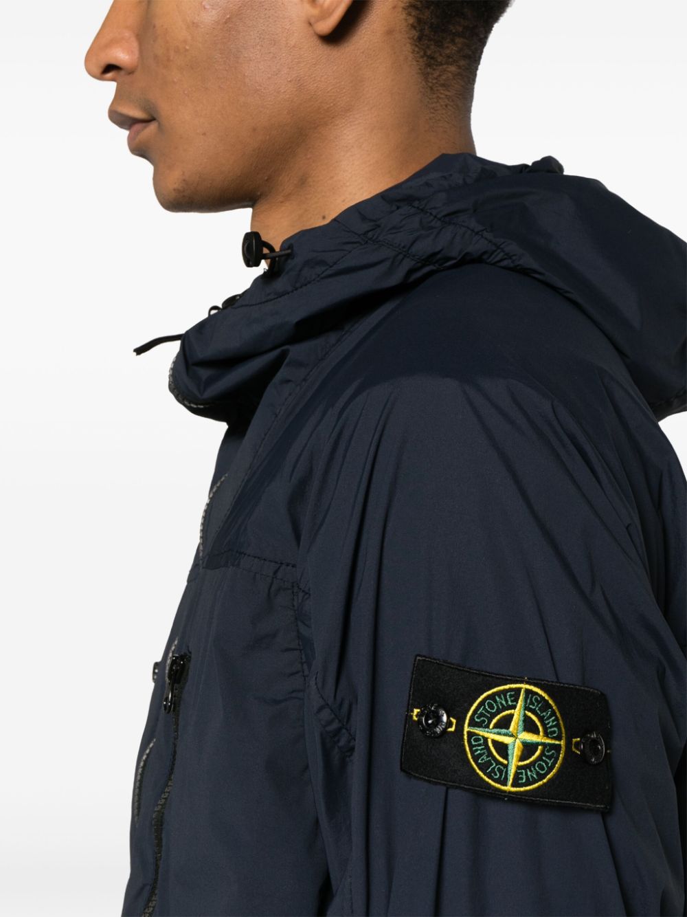 STONE ISLAND Water-Resistant Hooded Jacket