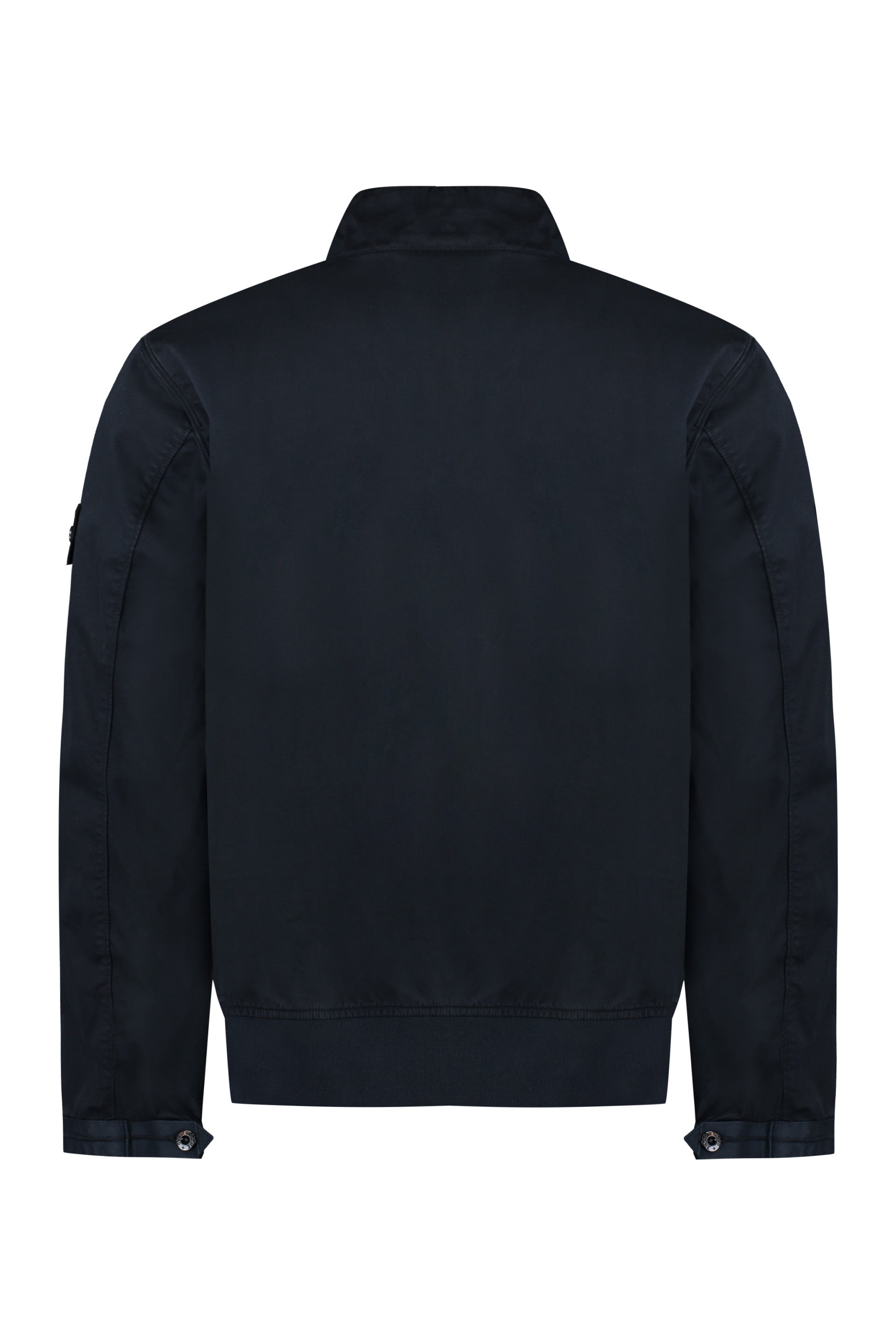 STONE ISLAND Zippered Cotton Jacket for Men - SS24 Collection