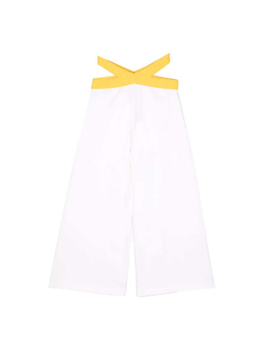 FENDI Girls' Wide Leg Mini Sweatpants