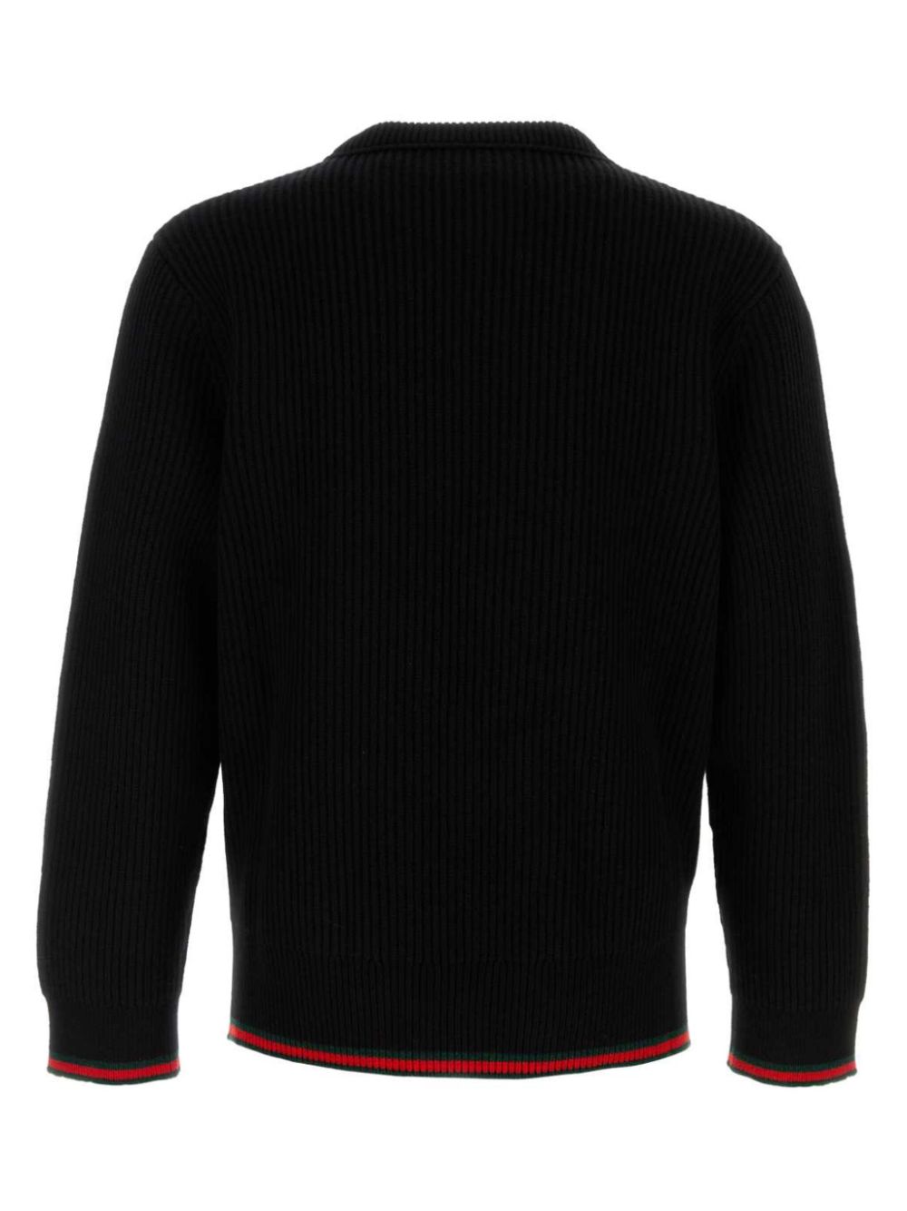 GUCCI Wool-Cashmere Blend Crew Neck Sweater