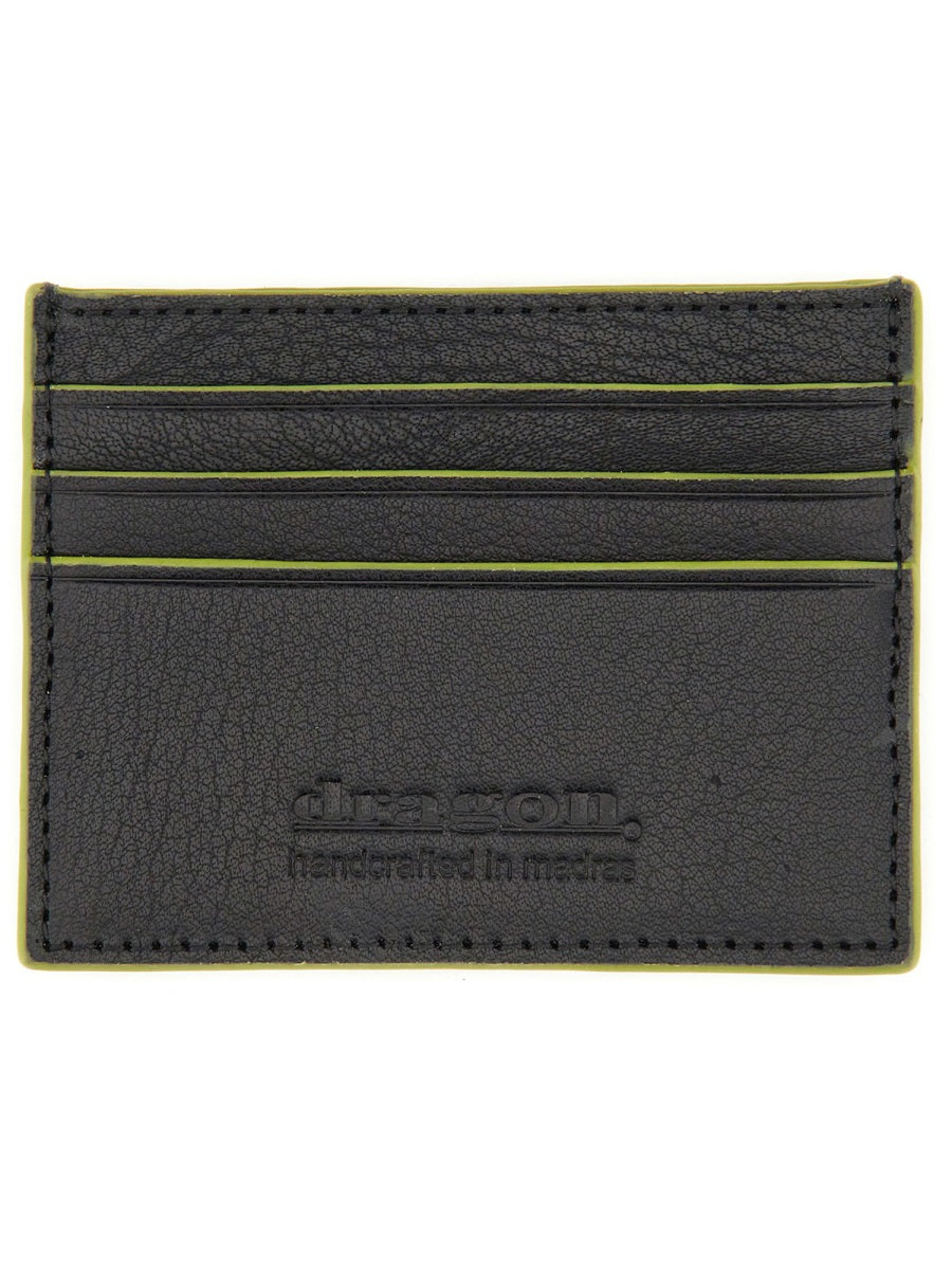 DRAGON DIFUSSION Mini Leather Card Holder
