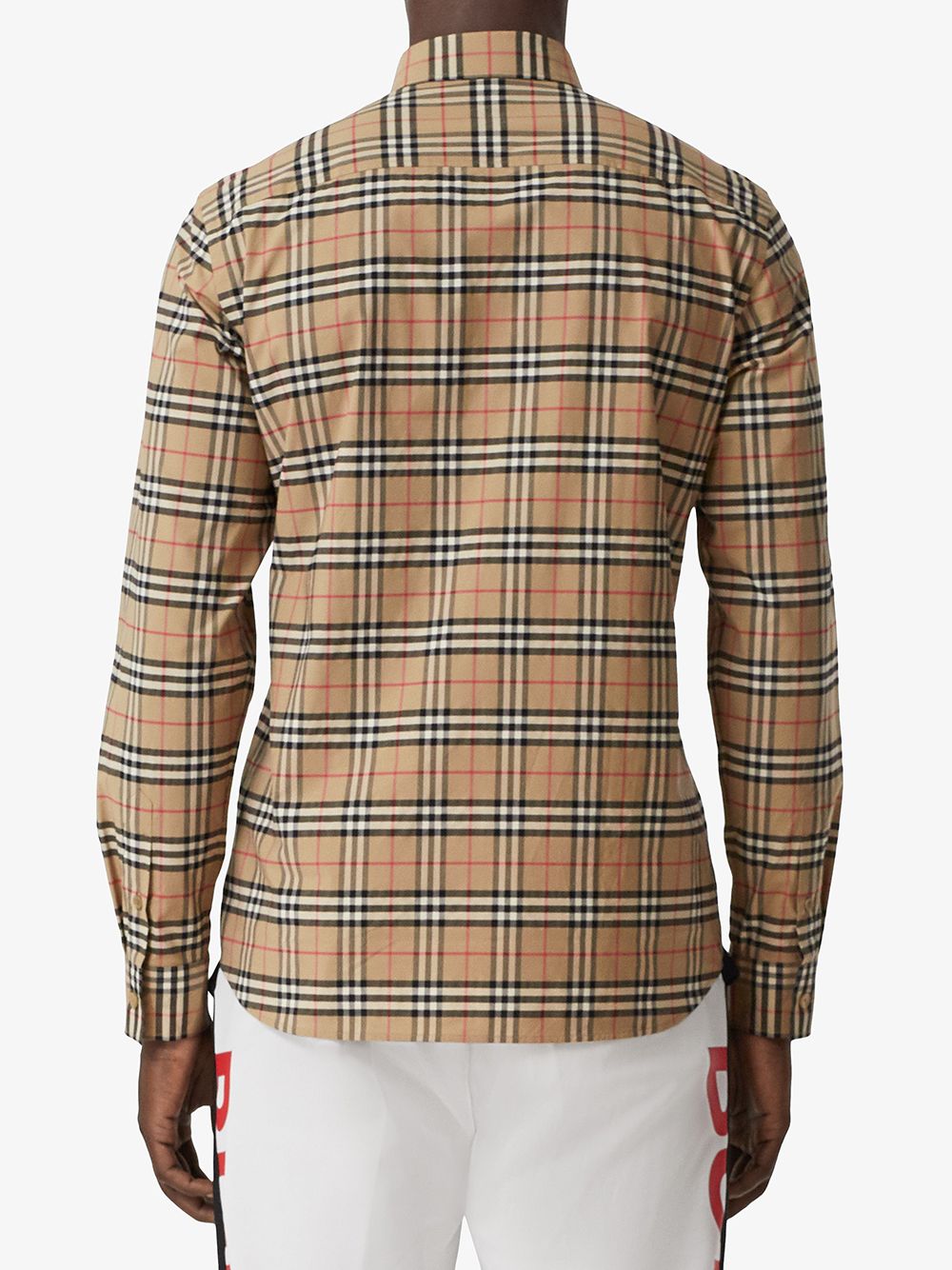 BURBERRY Classic Checked Shirt for Men - Fall/Winter 2025