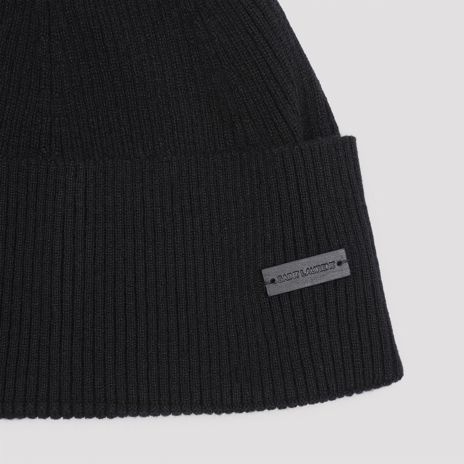 SAINT LAURENT Luxury Cashmere Beanie Hat
