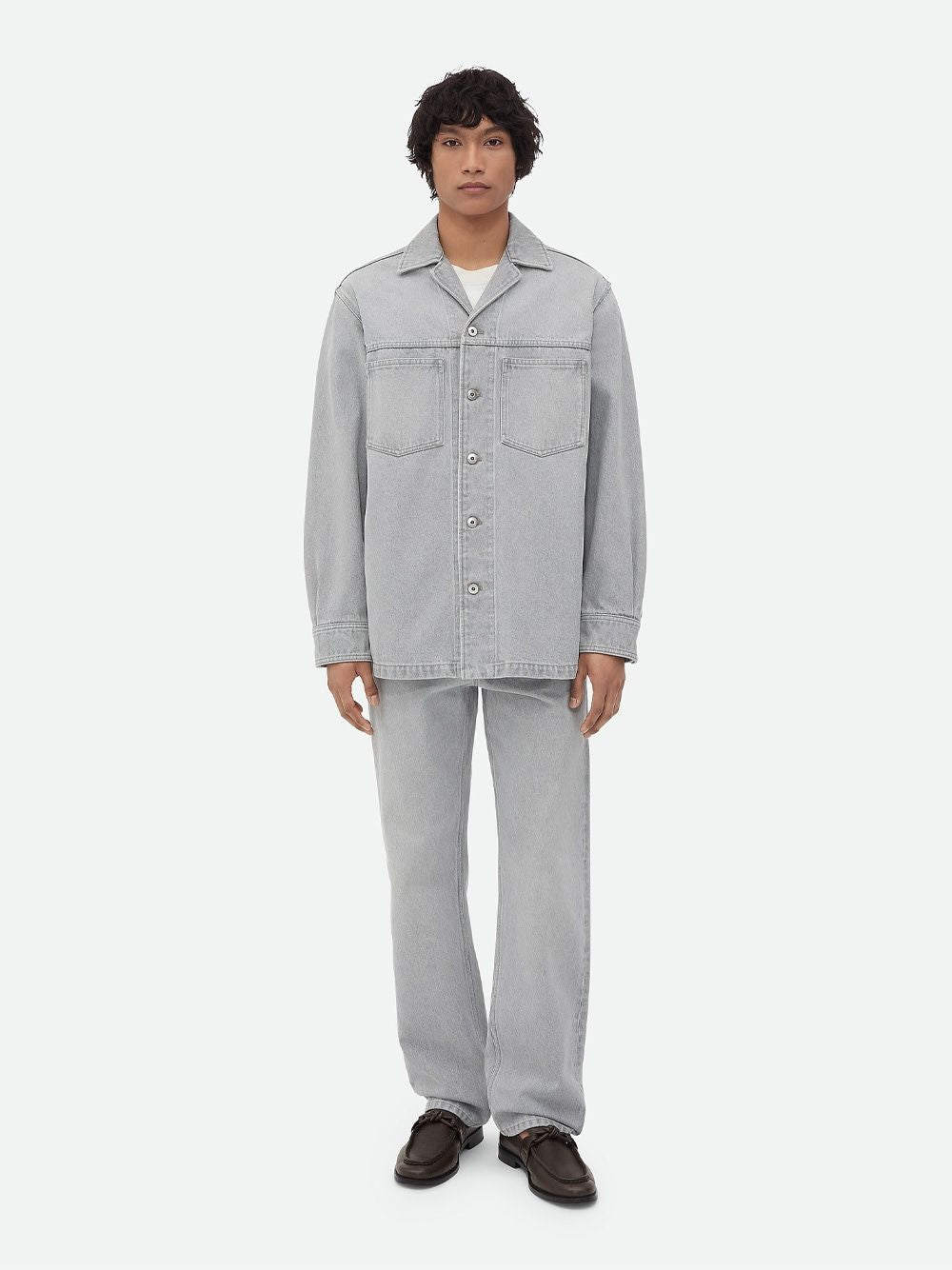 BOTTEGA VENETA Men's Denim Shirt - FW24 Collection