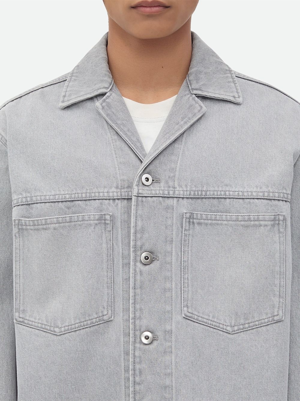 BOTTEGA VENETA Men's Denim Shirt - FW24 Collection