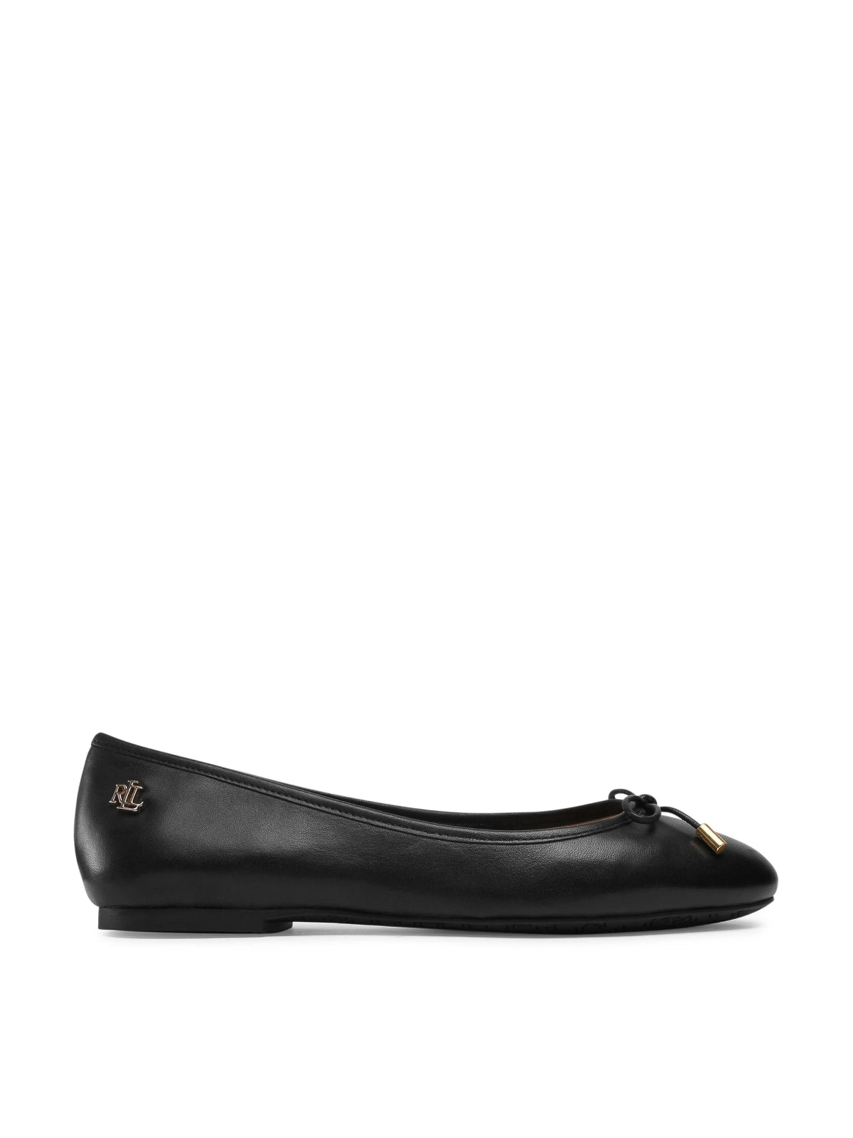 RALPH LAUREN Jayna Leather Flats Ballerinas - Women's