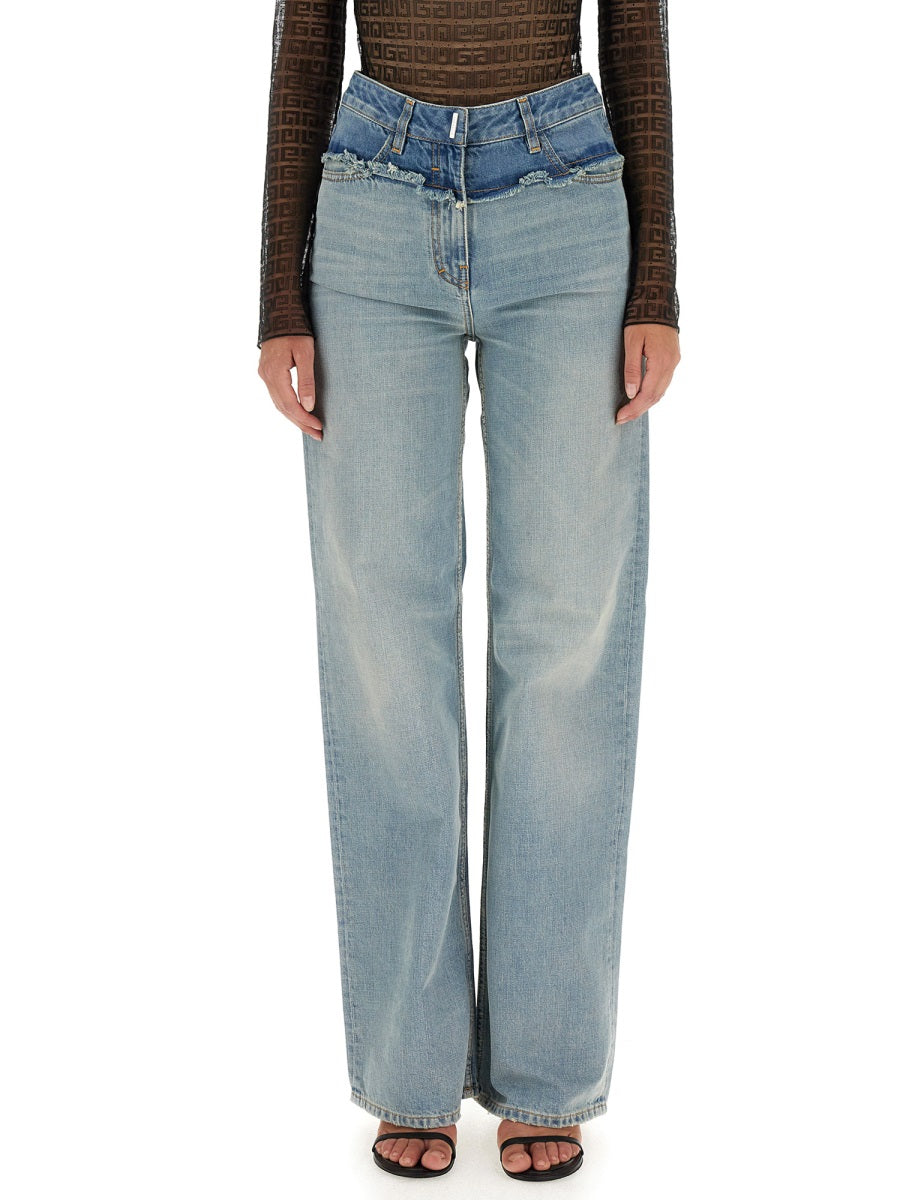 GIVENCHY Oversized High-Rise Jeans for Women