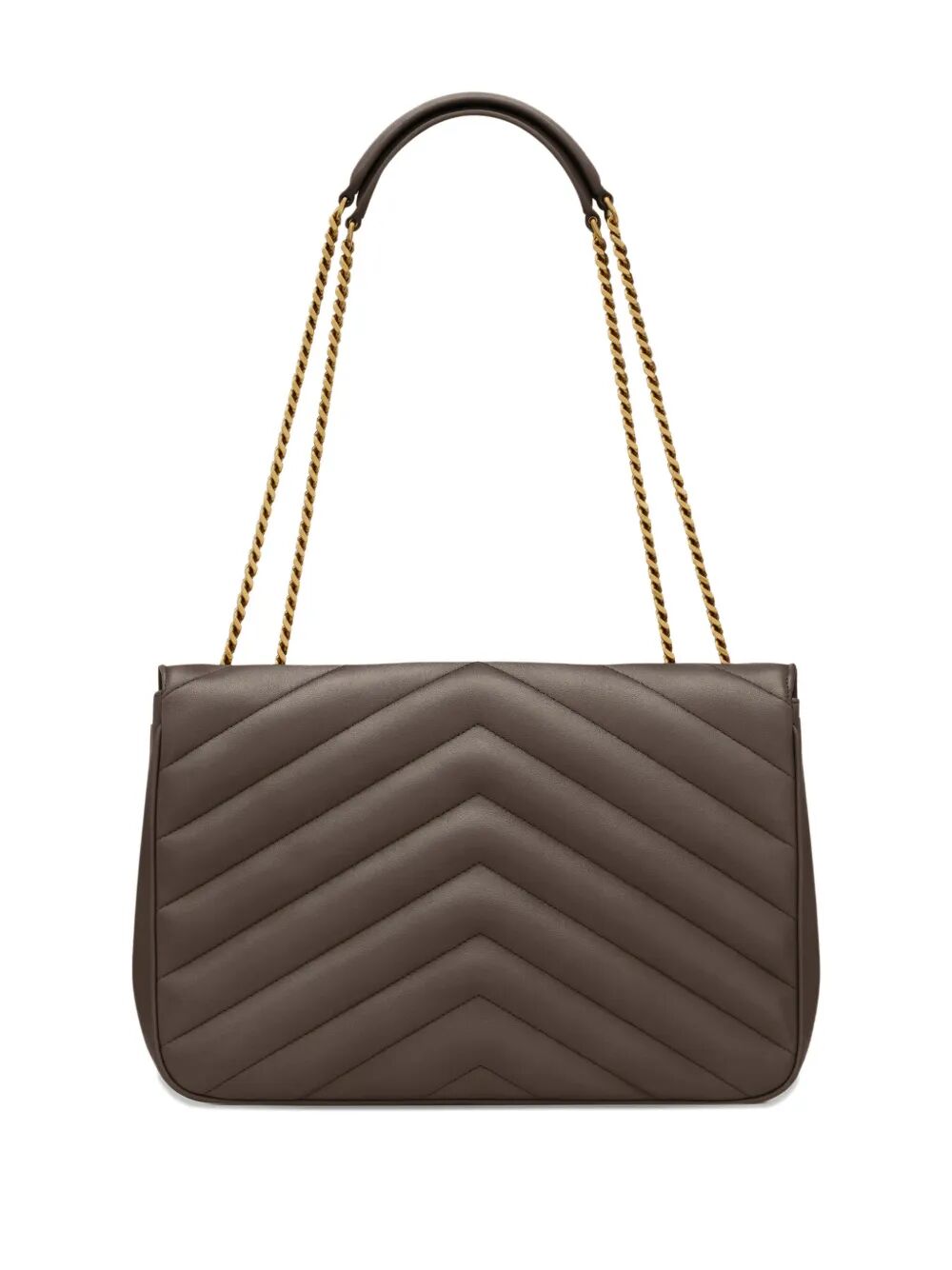 SAINT LAURENT Loulou Large Handbag - Matelassé Lambskin 32x22x10 cm