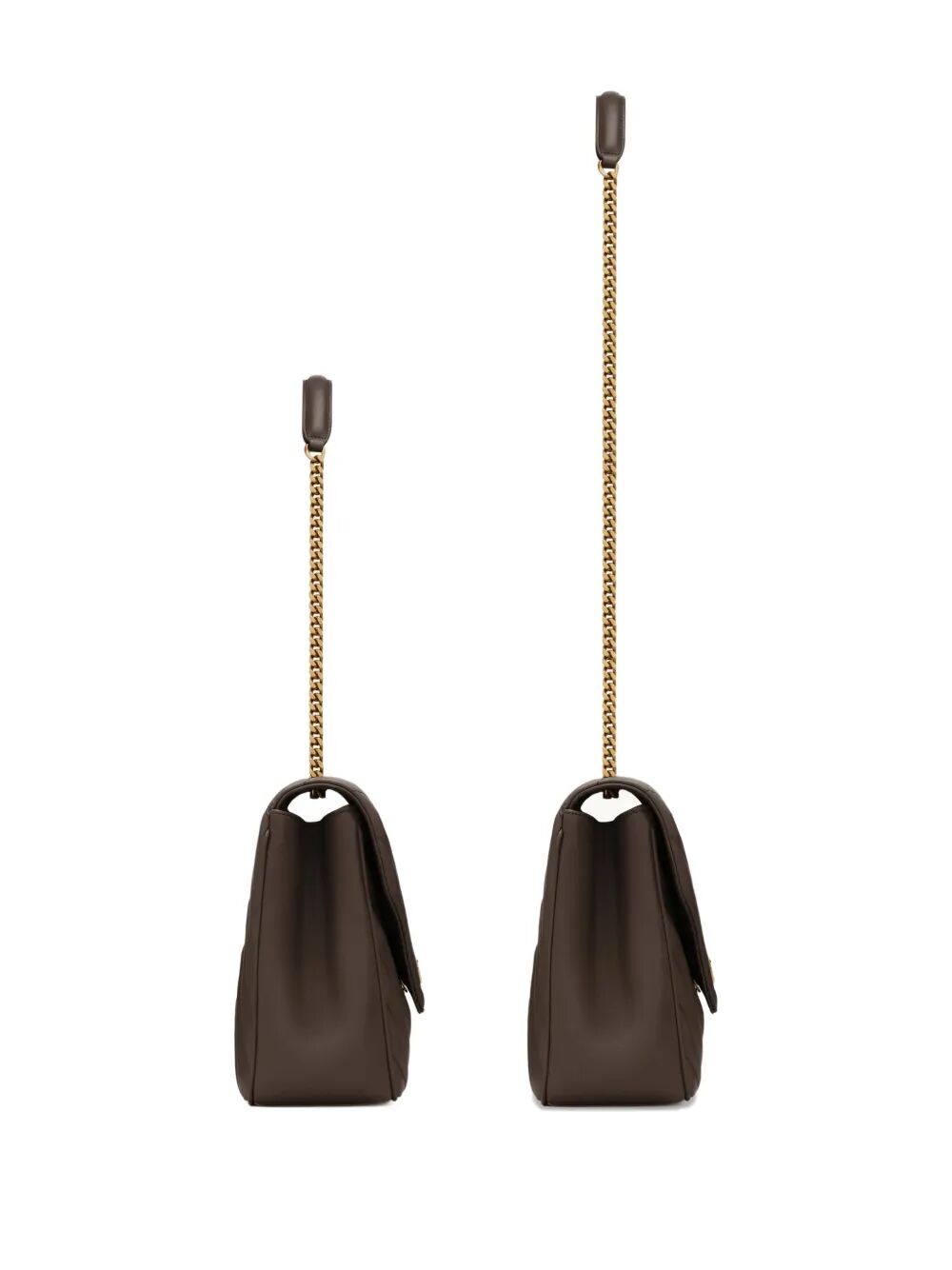 SAINT LAURENT Loulou Large Handbag - Matelassé Lambskin 32x22x10 cm