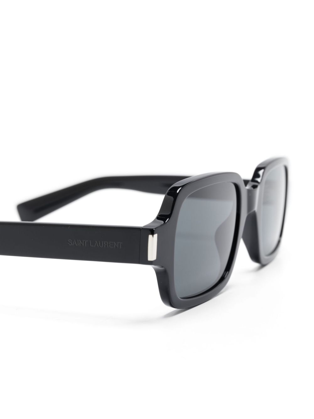 SAINT LAURENT Square Frame Acetate Sunglasses