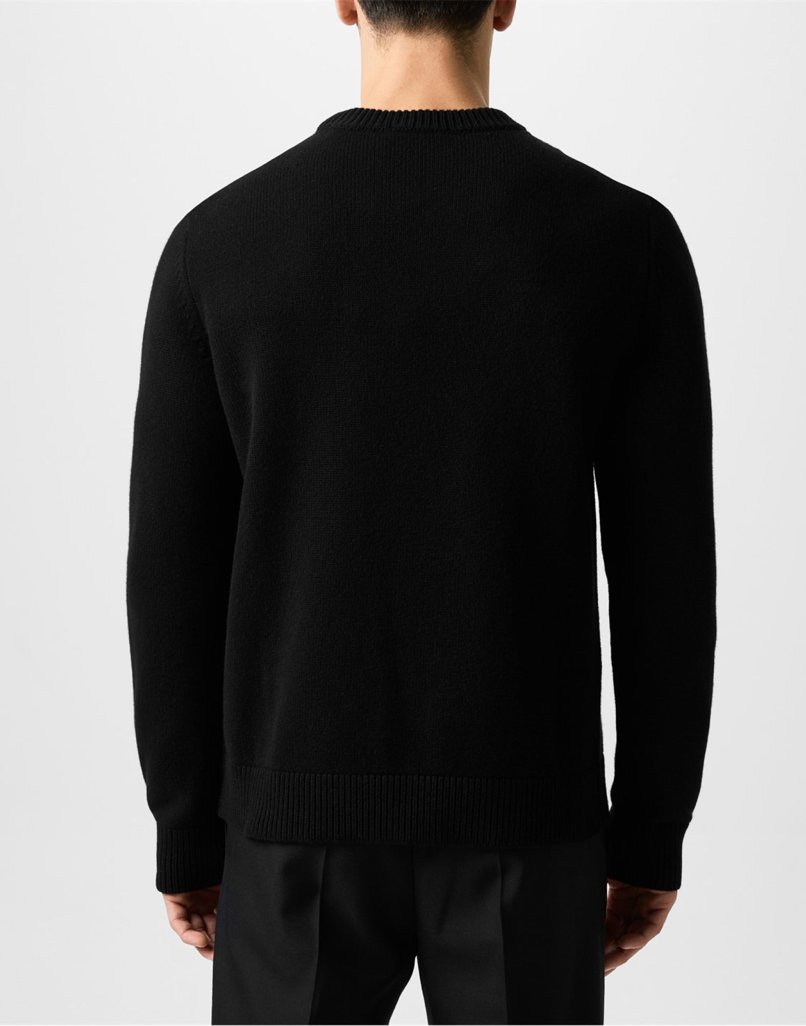 GUCCI Men's Logo Wool & Cashmere Sweater - Long Sleeve