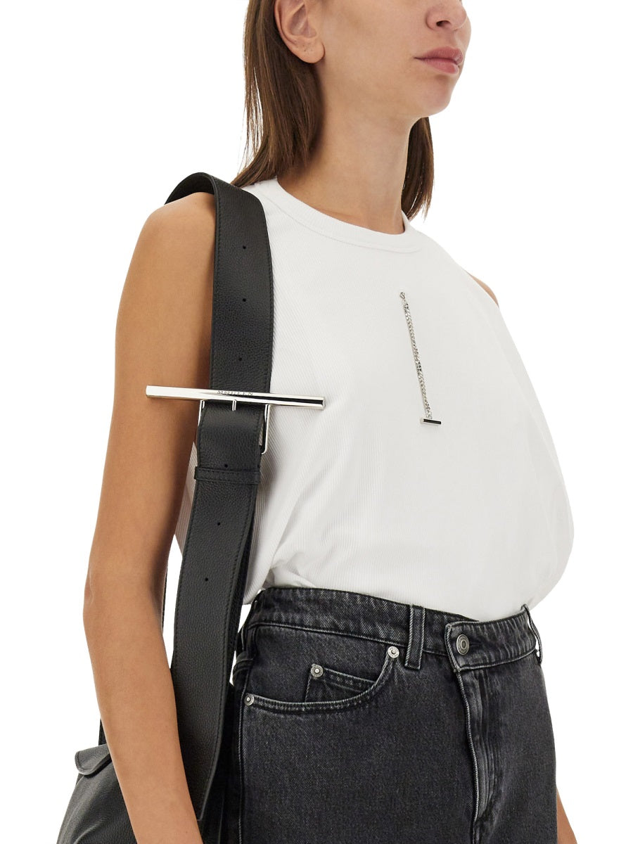 ALEXANDER MCQUEEN Ribbed Tank Top - Regular Fit Size 40