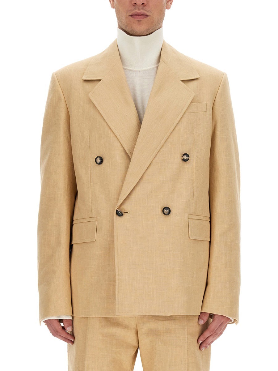 BOTTEGA VENETA Double-Breasted Jacket for Men - SS23 Collection