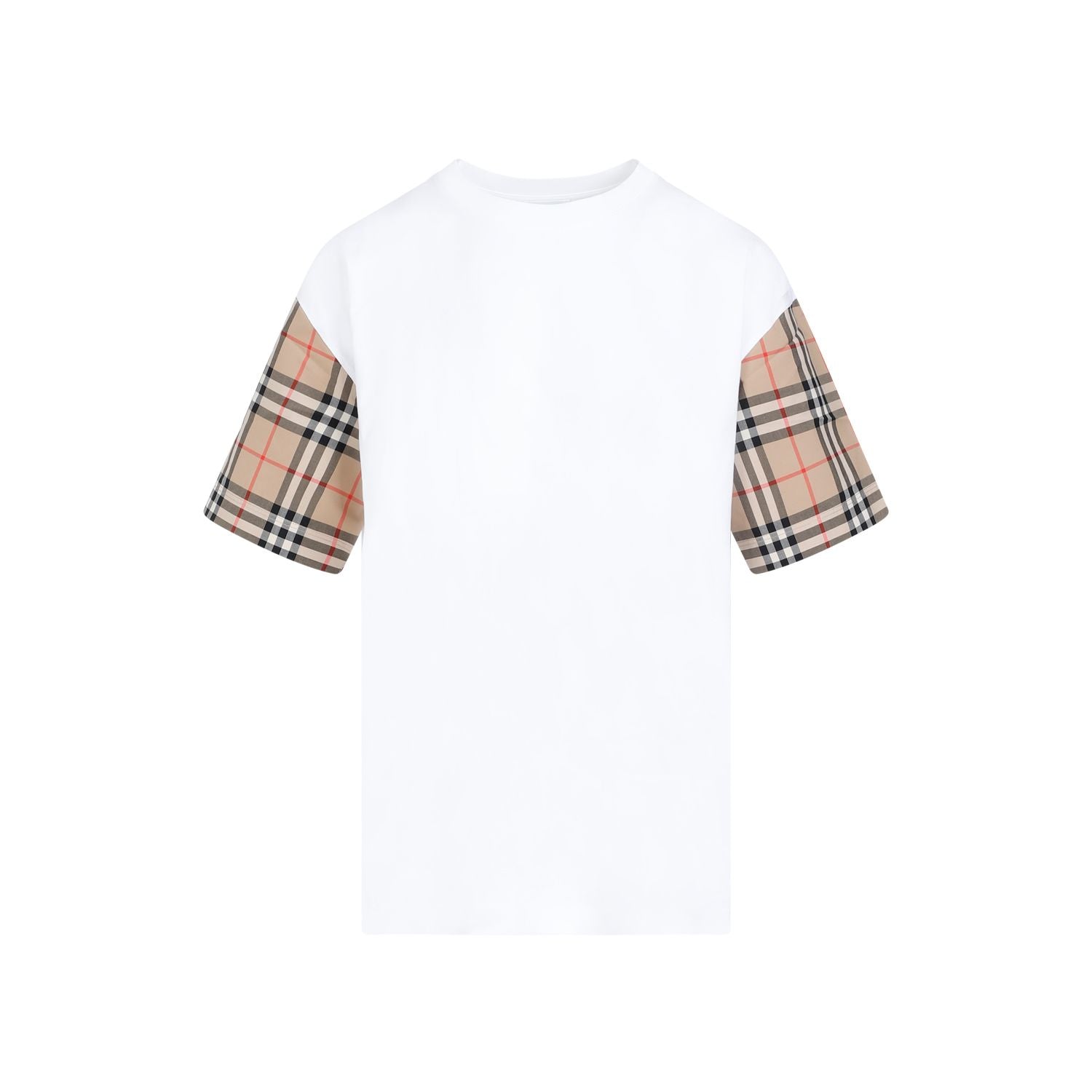 BURBERRY Classic Cotton T-Shirt for Women - FW25 Collection
