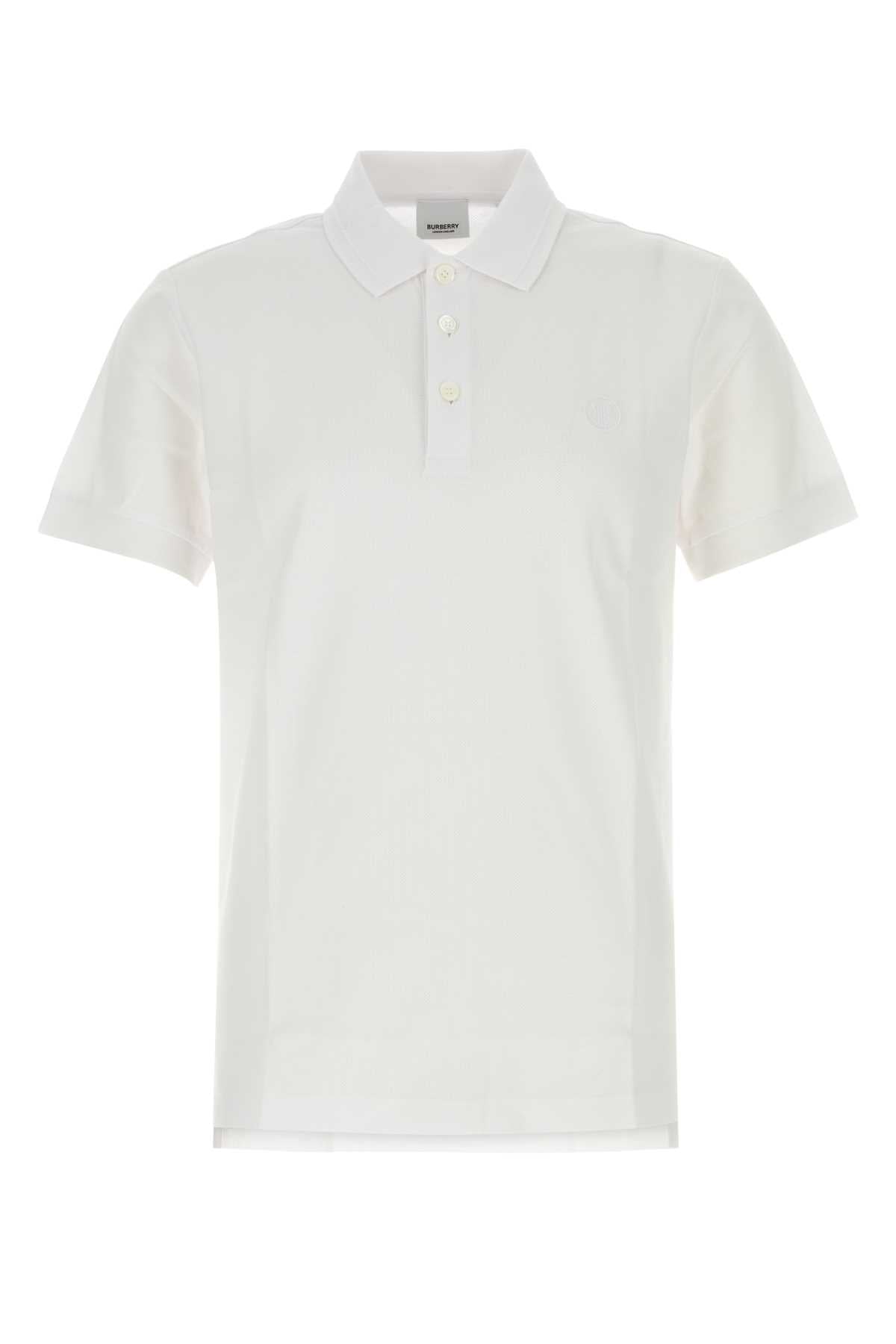 BURBERRY Classic Piquet Polo Shirt for Men