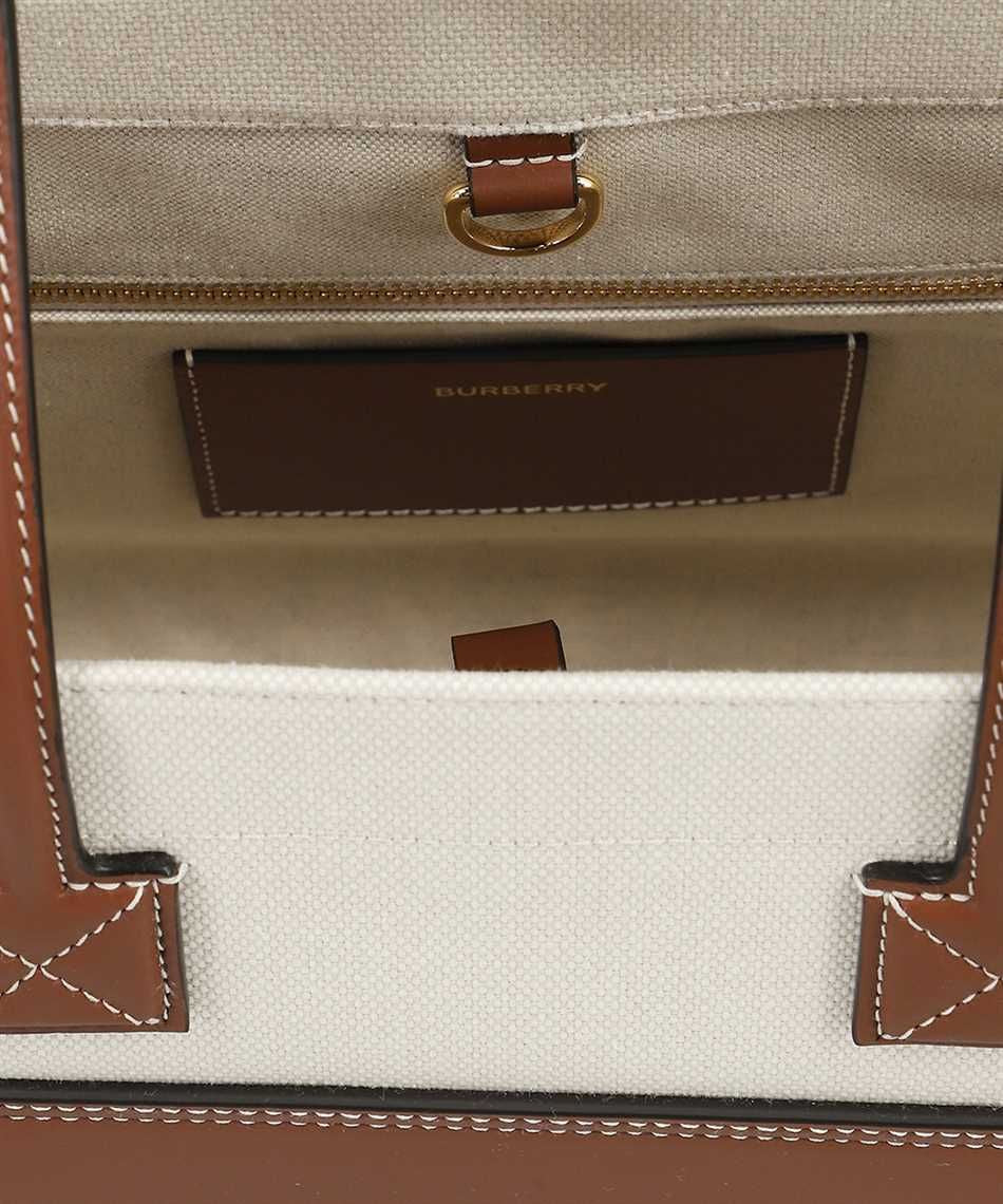 BURBERRY Pocket Detail Mini Tote Handbag