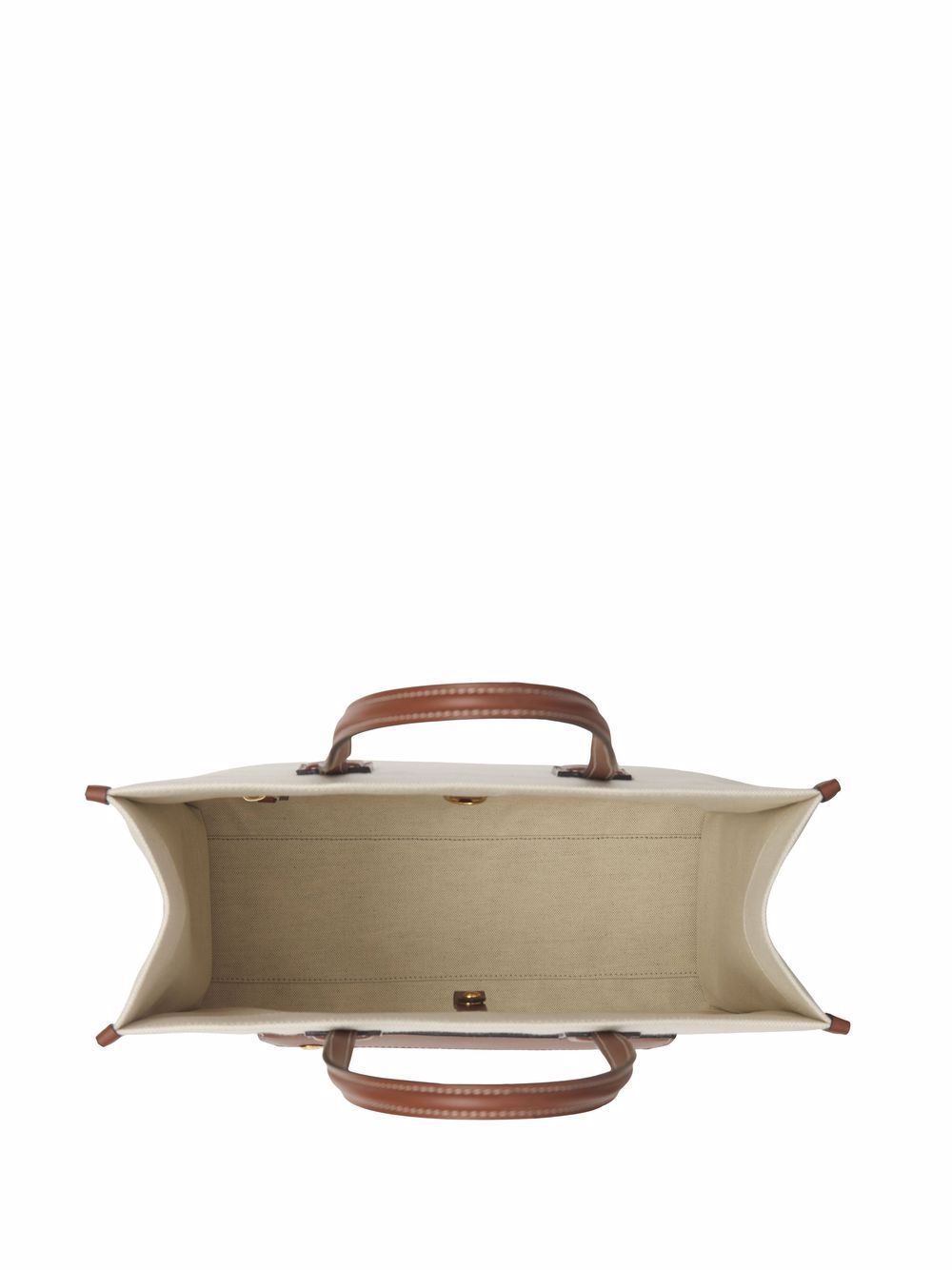 BURBERRY Pocket Detail Mini Tote Handbag