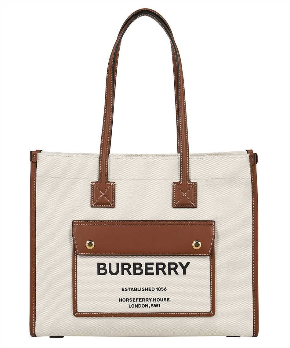 BURBERRY Pocket Detail Mini Tote Handbag