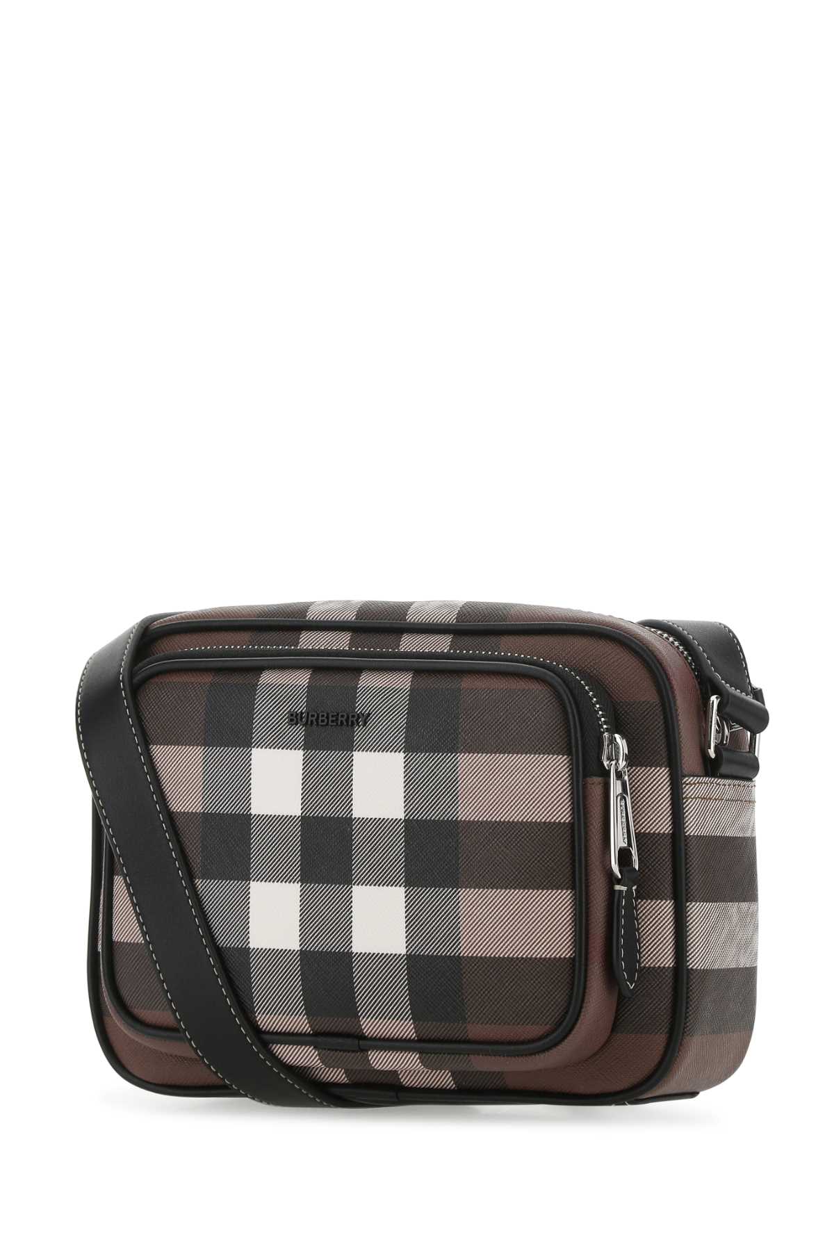 BURBERRY Checked Crossbody Bag for Men