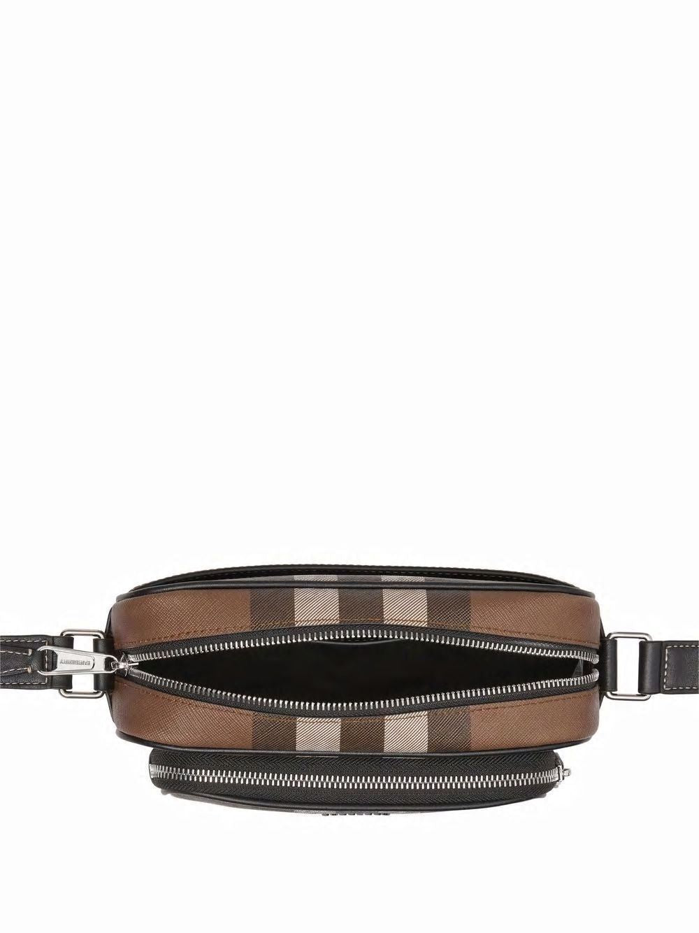 BURBERRY Checked Crossbody Bag for Men