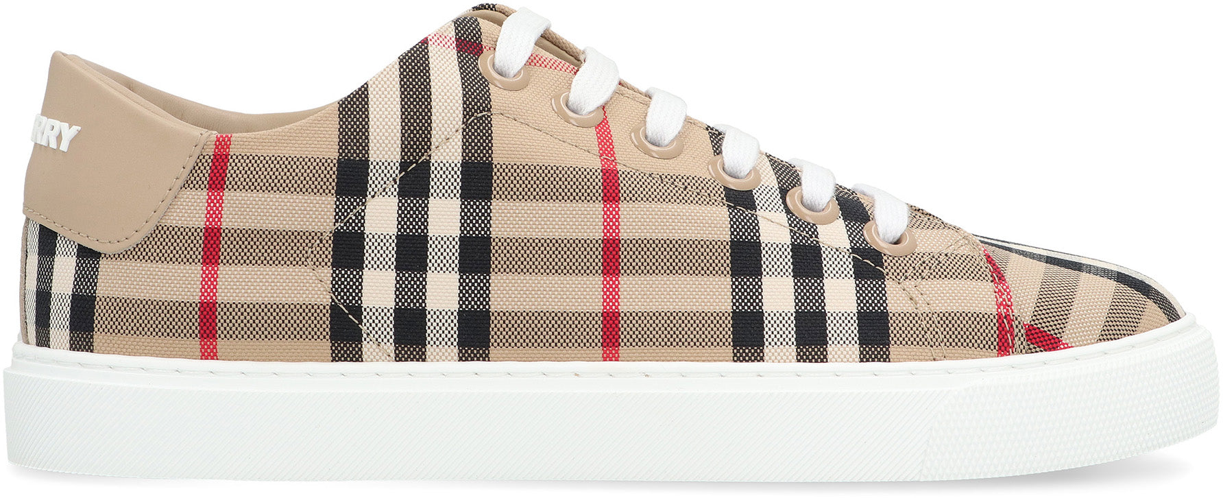 BURBERRY Checkered Design Motif Sneaker for Women