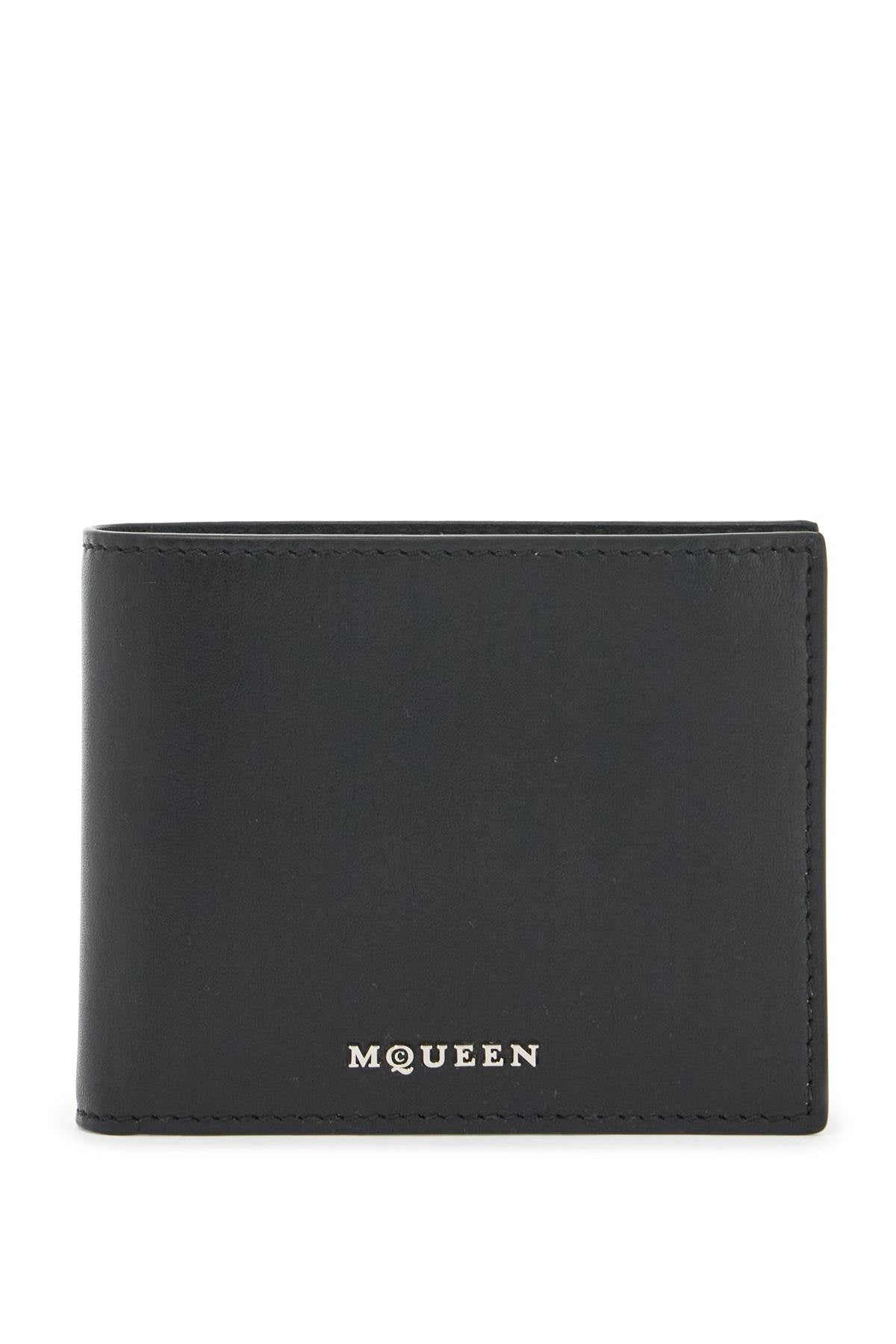 ALEXANDER MCQUEEN Men's 2-in-1 Mini Leather Wallet