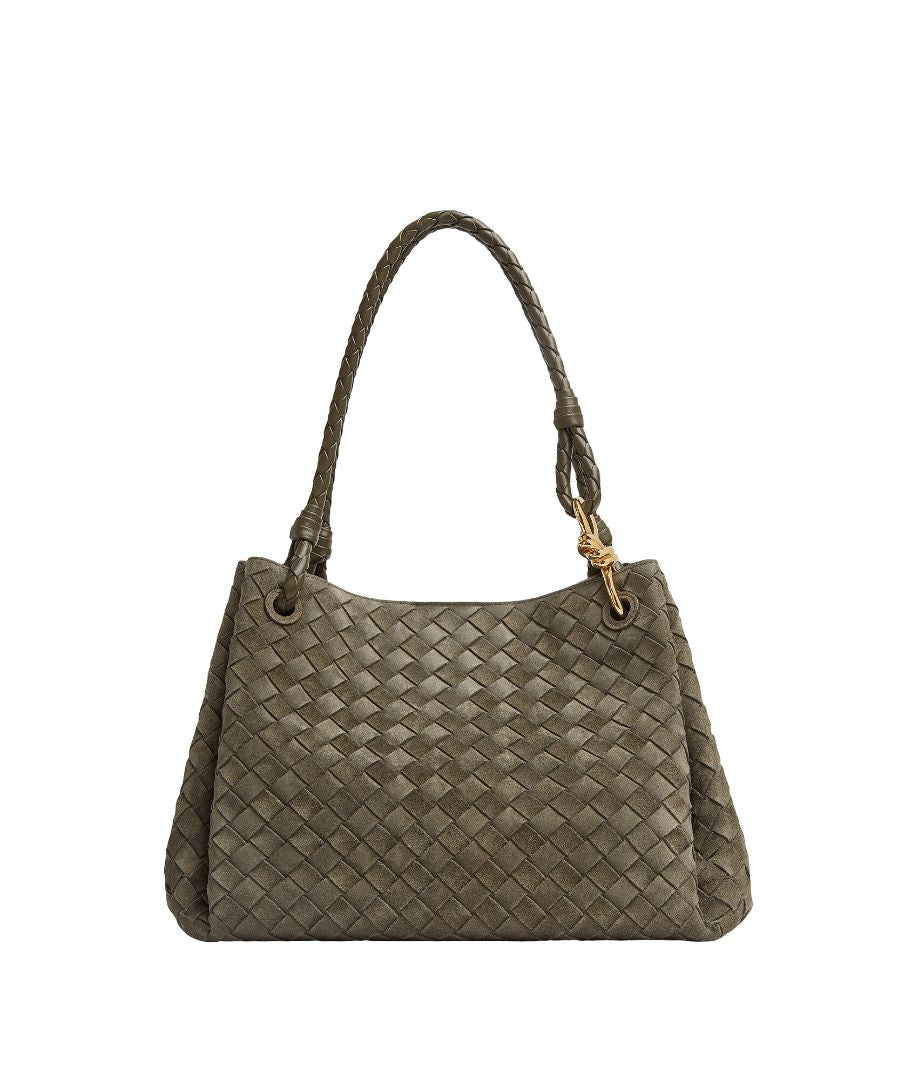BOTTEGA VENETA Large Parachute Shoulder Handbag - 26x30x20 cm
